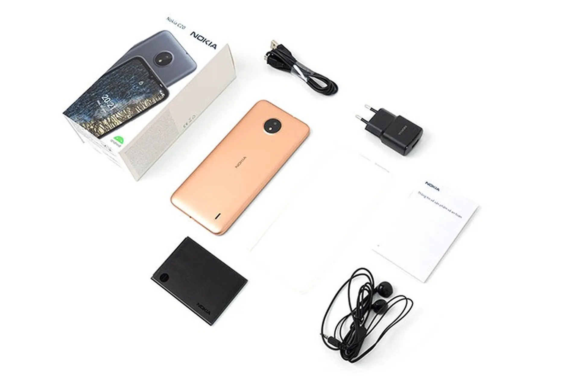 Mở hộp Nokia C20: Thiết kế hoàn thiện tốt, hiệu năng đủ dùng, giá “siêu rẻ”