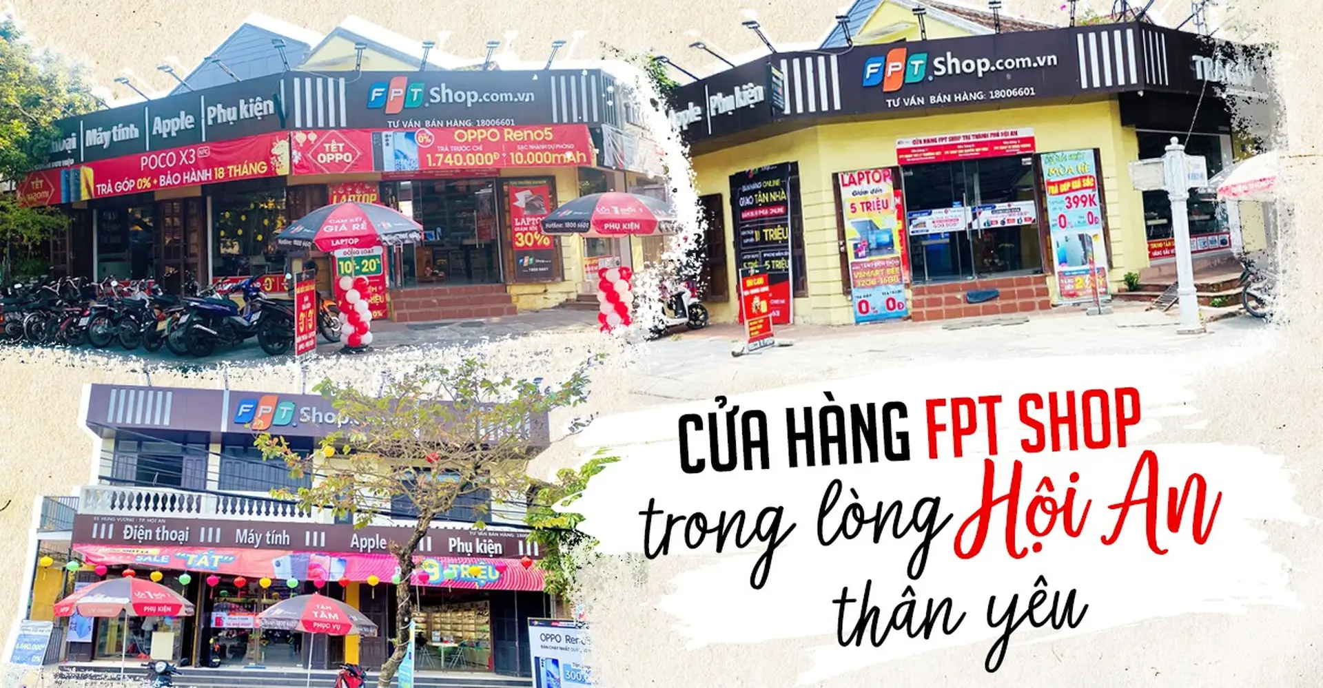 Lưu giữ trọn vẹn chất 'phố cổ' tại FPT Shop Hội An