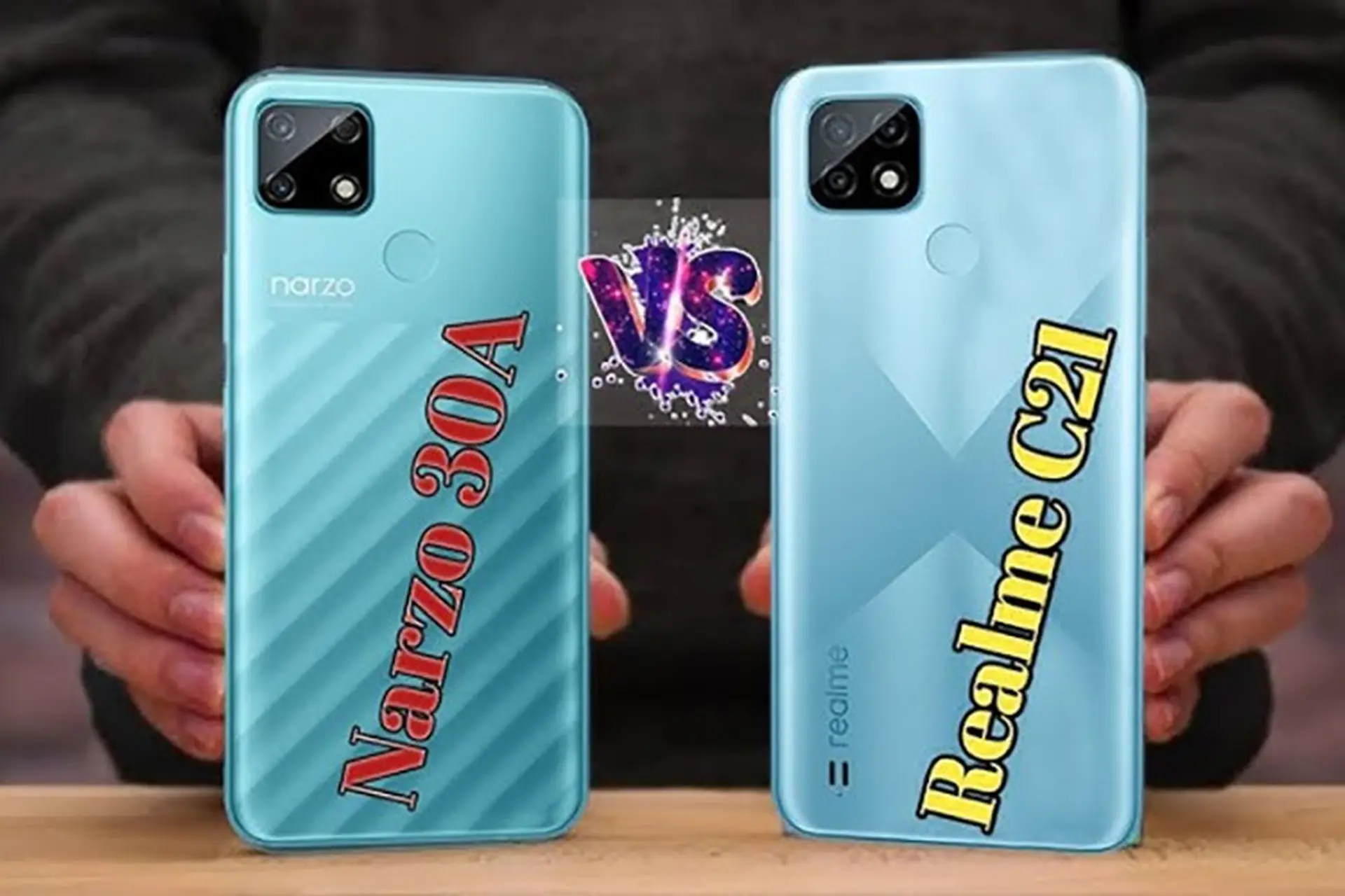 Mua smartphone giá rẻ, chọn Realme C21 hay Realme Narzo 30A hợp lý hơn?
