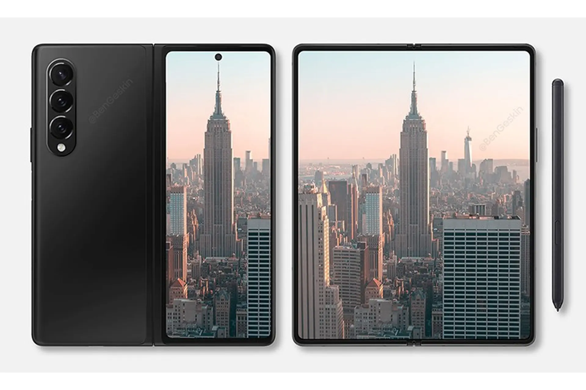Samsung Galaxy Z Fold3 sẽ có camera trước ẩn dưới màn hình