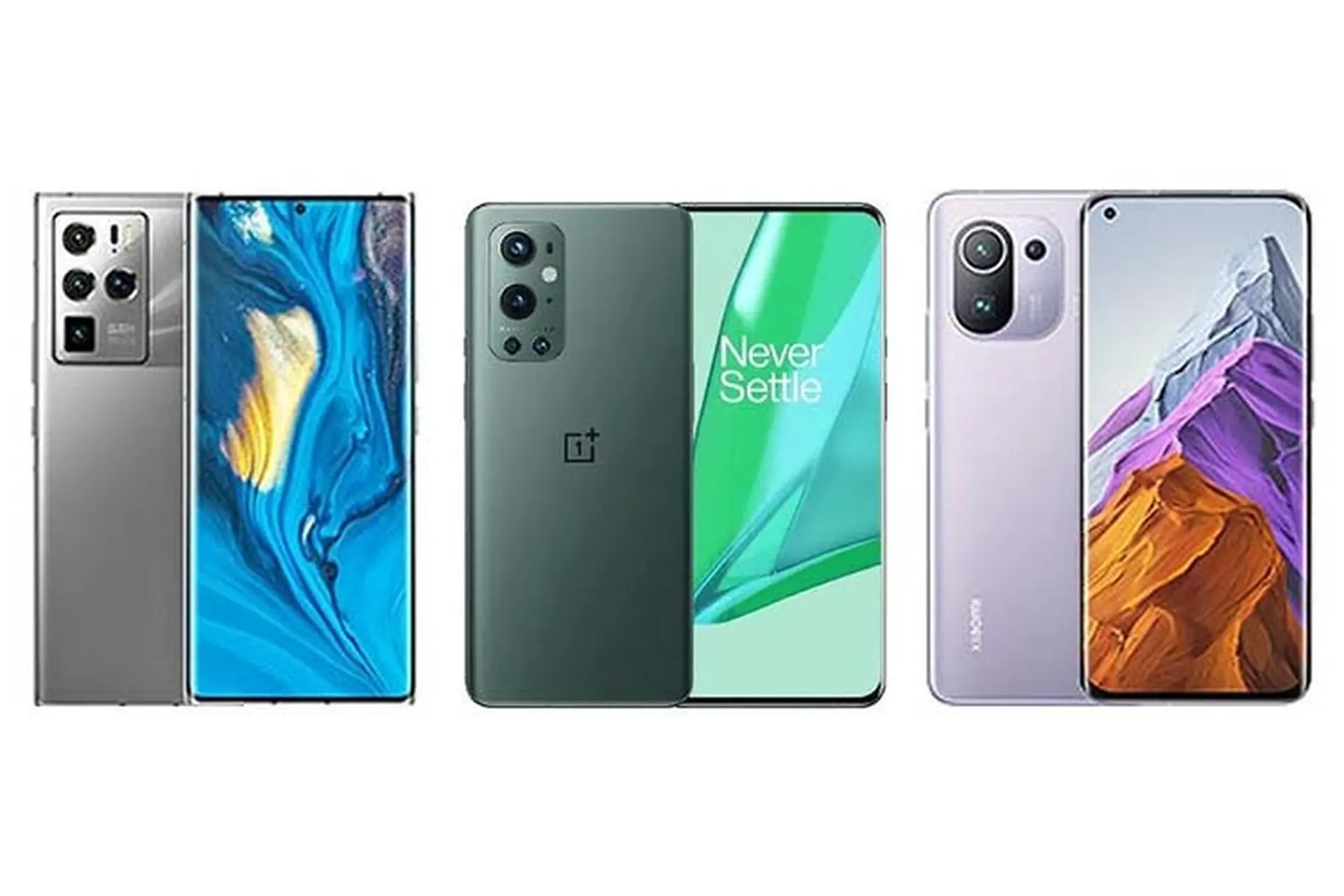 So sánh Xiaomi Mi 11 Pro với OnePlus 9 Pro và ZTE Nubi Z30 Pro