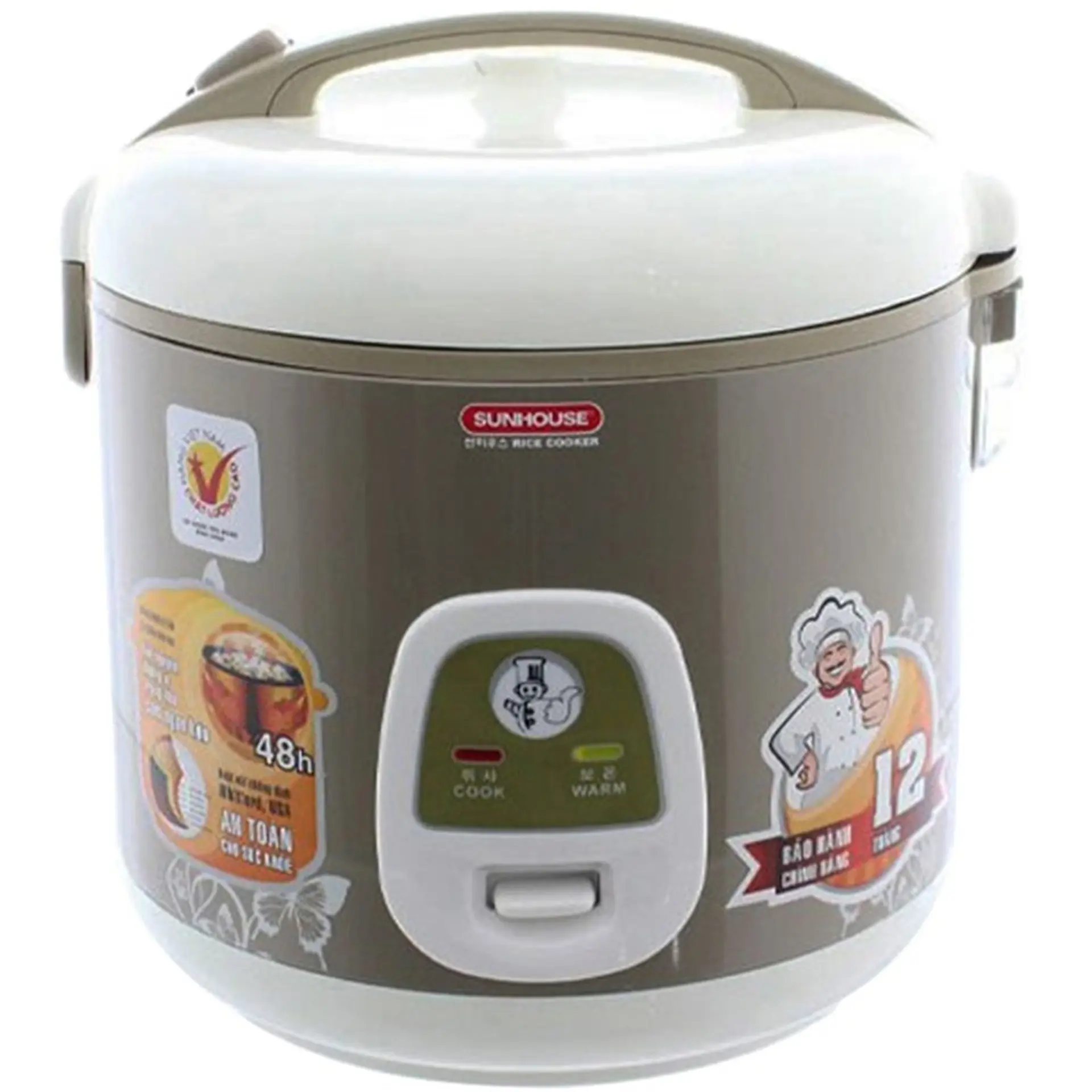 Nồi cơm điện Sunhouse 1.8 lít SHD8616