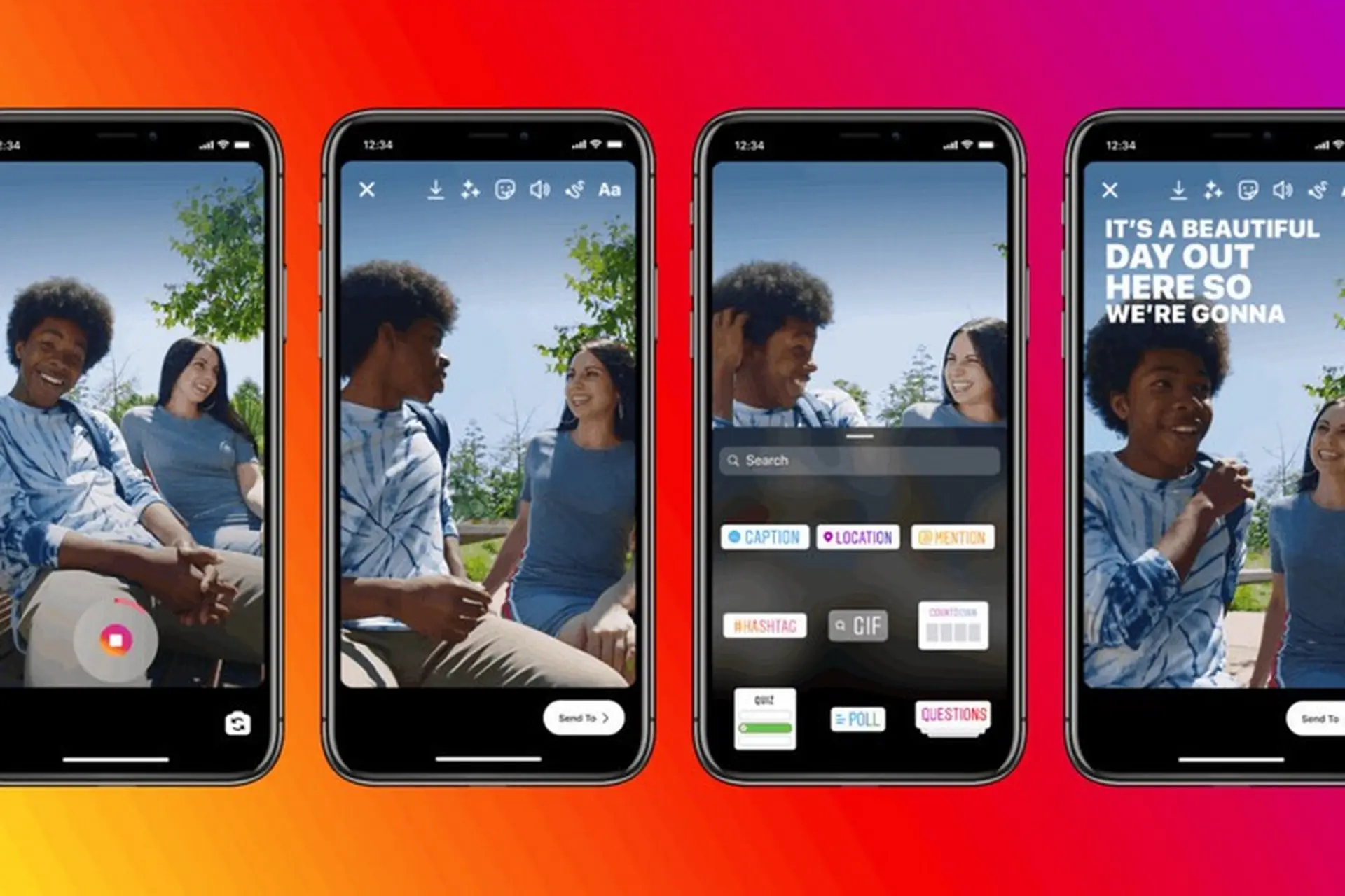 Instagram hiện đã cho phép người dùng thêm caption vào story