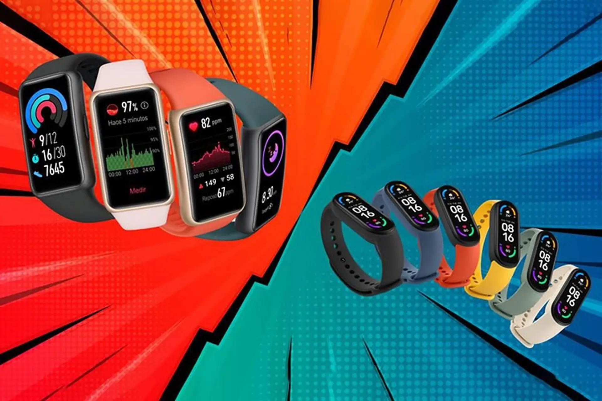 So sánh Xiaomi Mi Band 6 vs Huawei Band 6: Nên mua smartband nào?