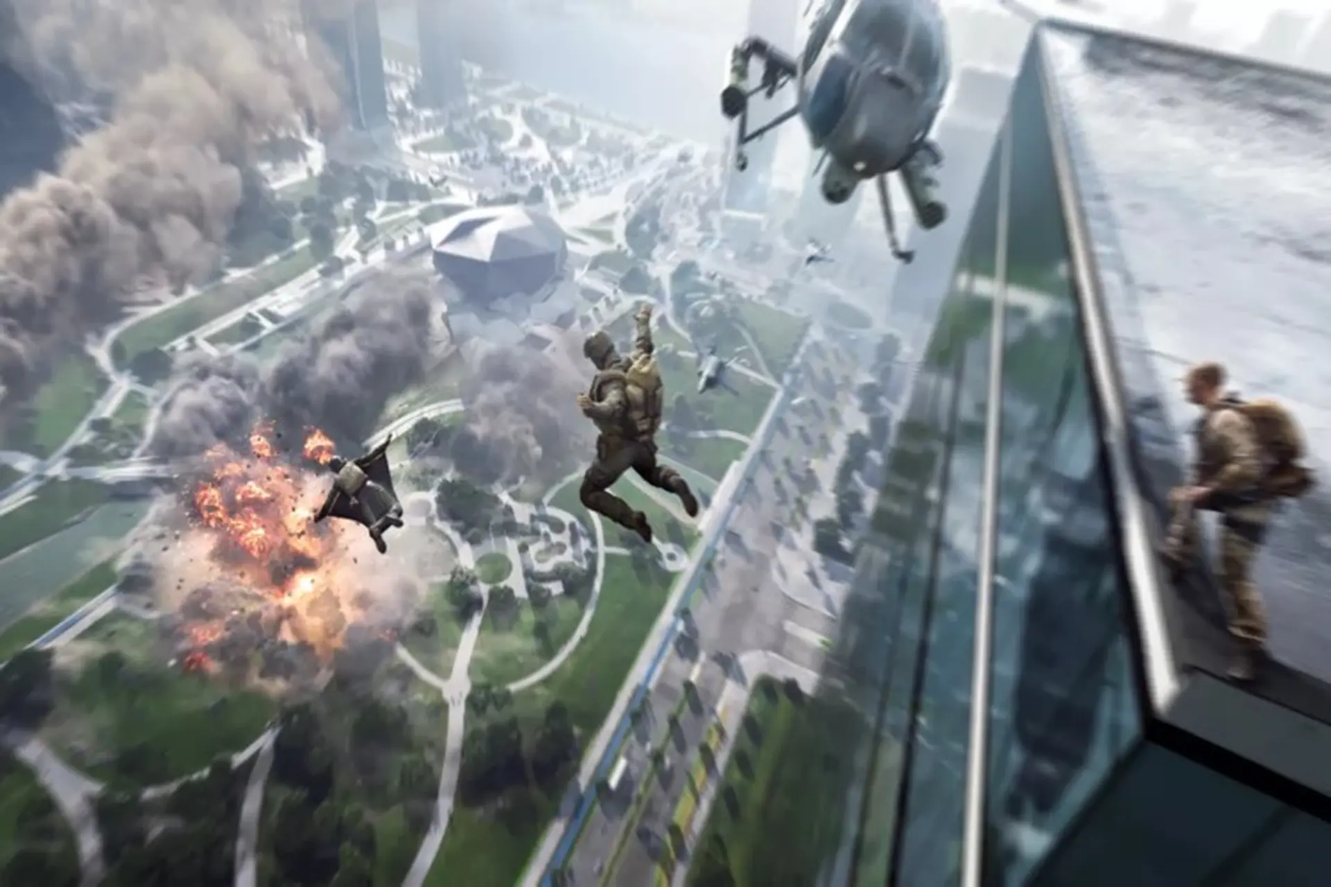 Battlefield 2042 sẽ phát hành trên Steam và Epic Games Store