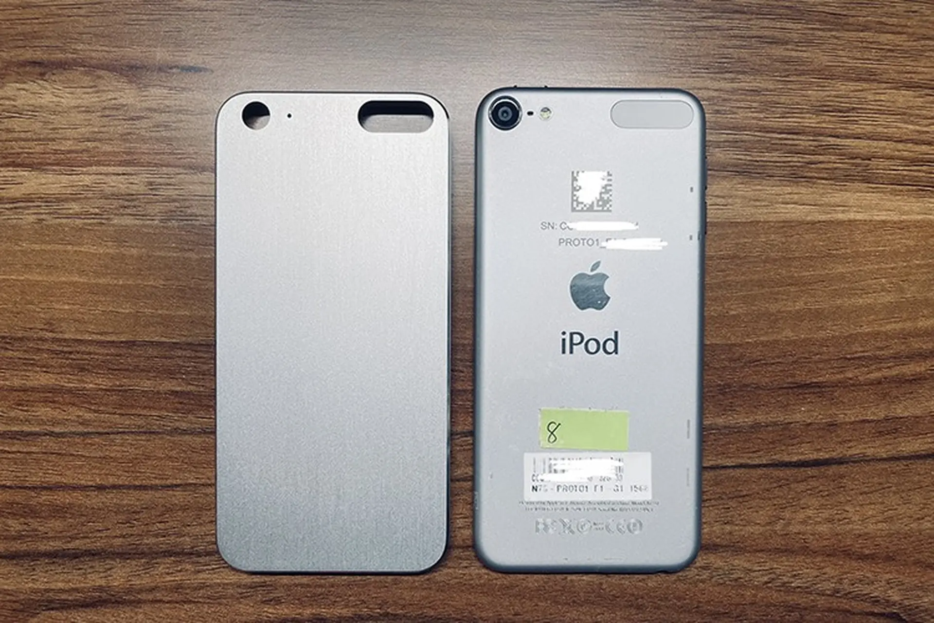 Rò ảnh nguyên mẫu iPod touch 5 chưa được phát hành với thiết kế giống iPhone 4