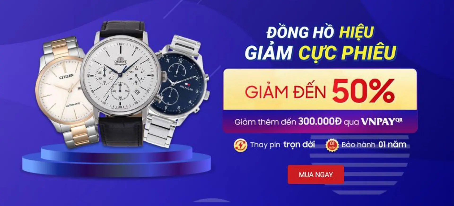 Đồng hồ Citizen, Rossini giảm đến 50% tại FPT Shop