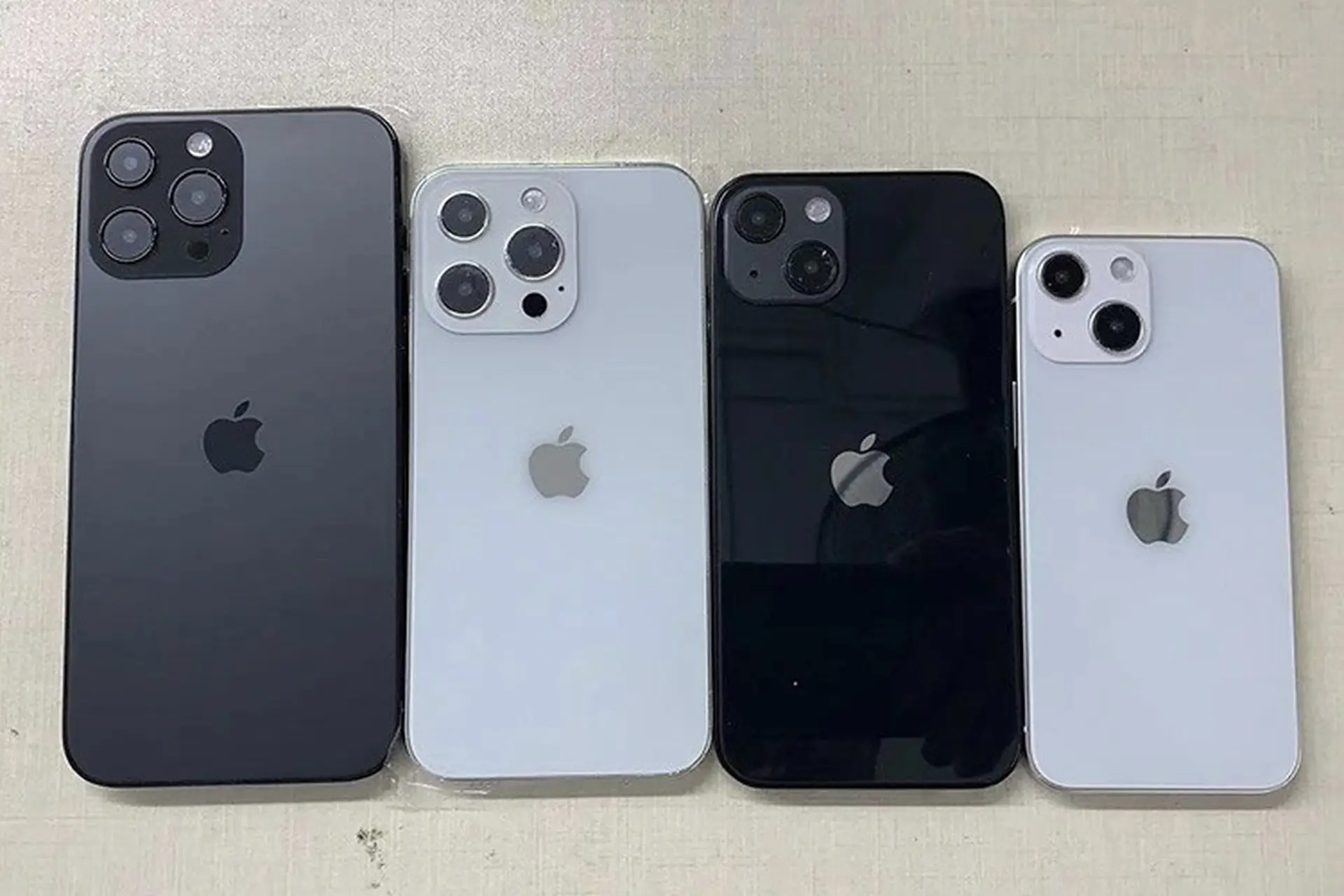 Thiết kế iPhone 13 series lộ diện rõ nét qua loạt ảnh mô hình bị rò rỉ