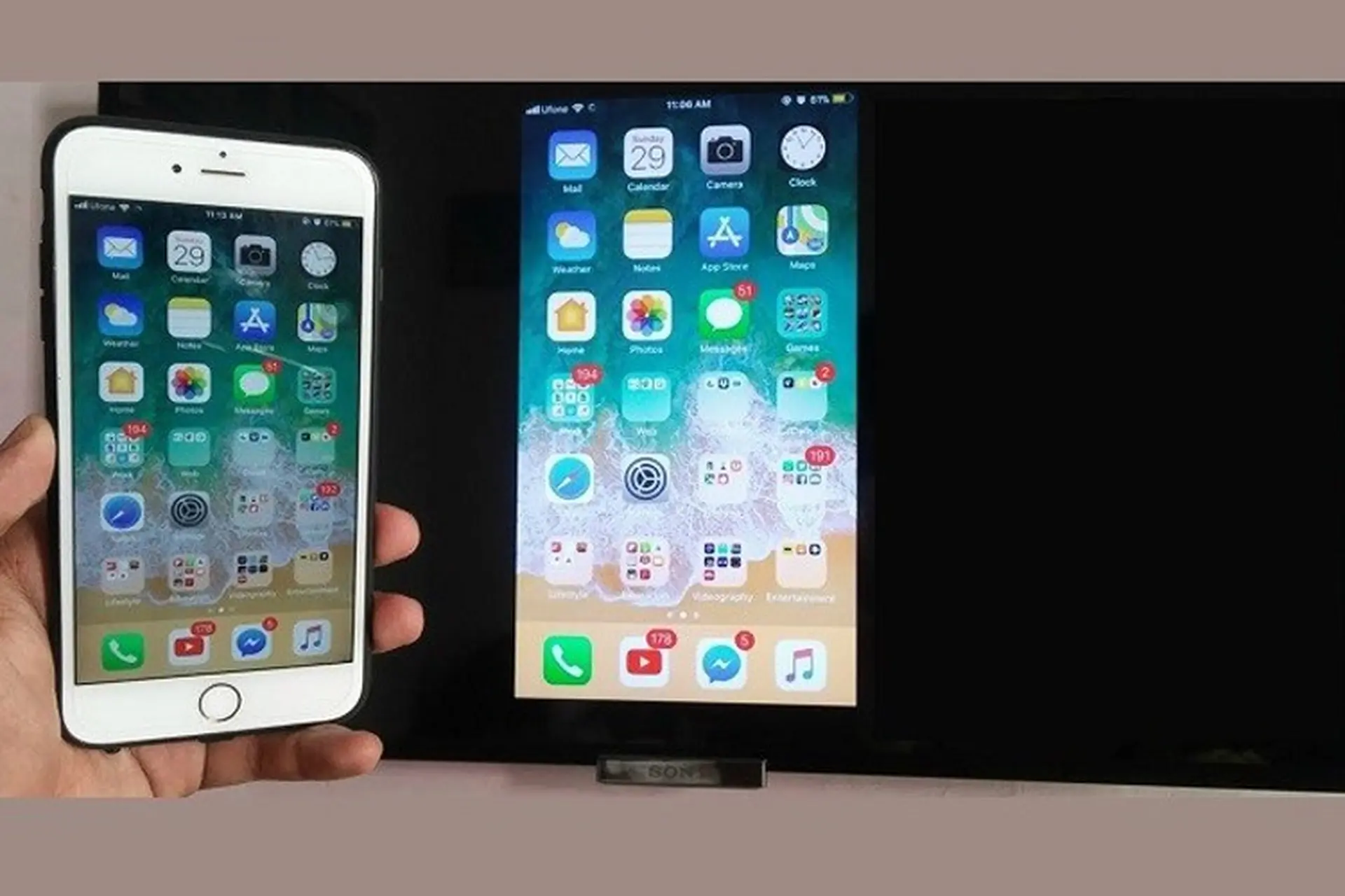 Hướng dẫn cách phản chiếu màn hình iPhone lên tivi Sony đơn giản nhất