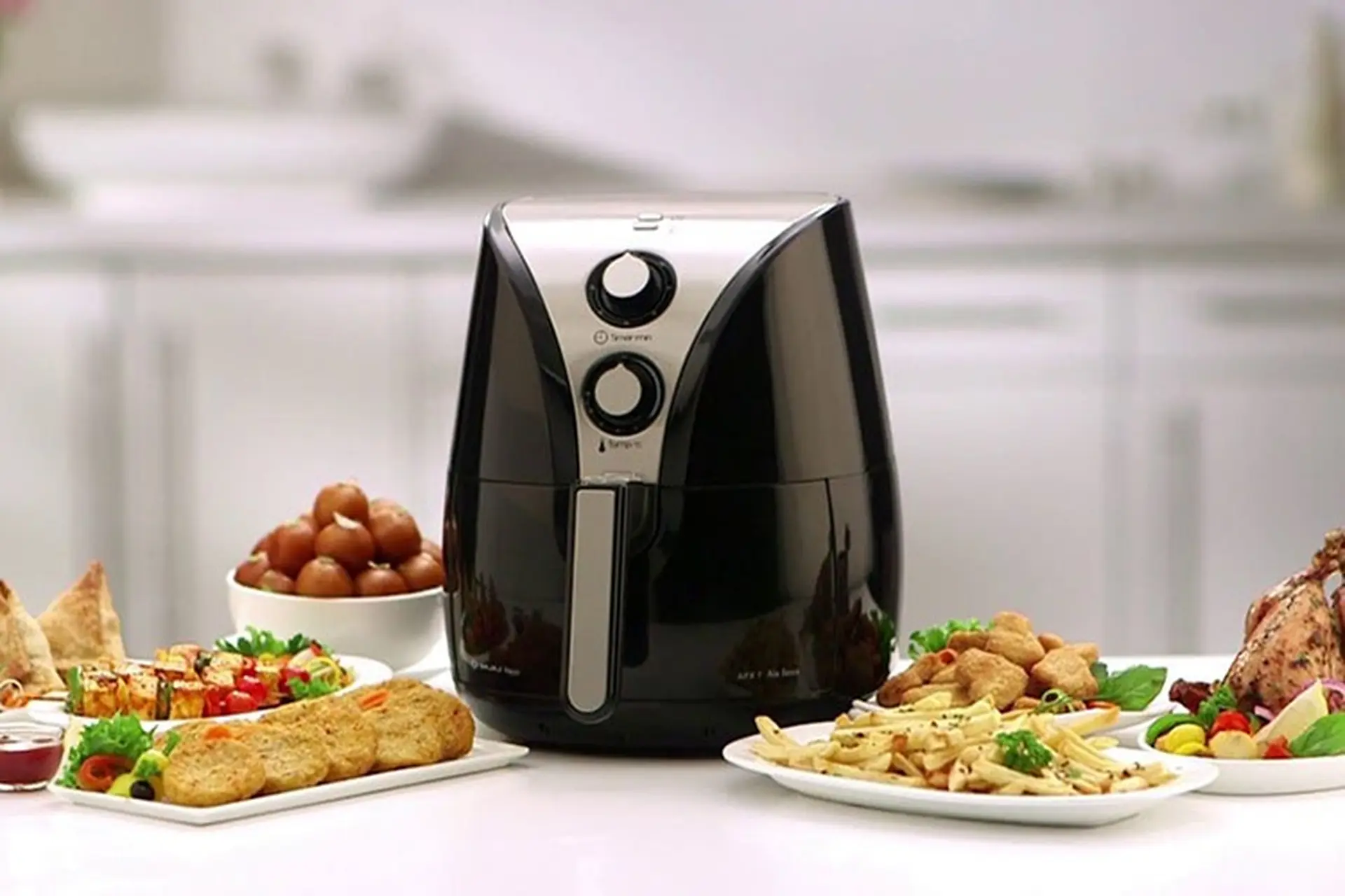 Tìm hiểu về cấu tạo và chất liệu nồi chiên không dầu