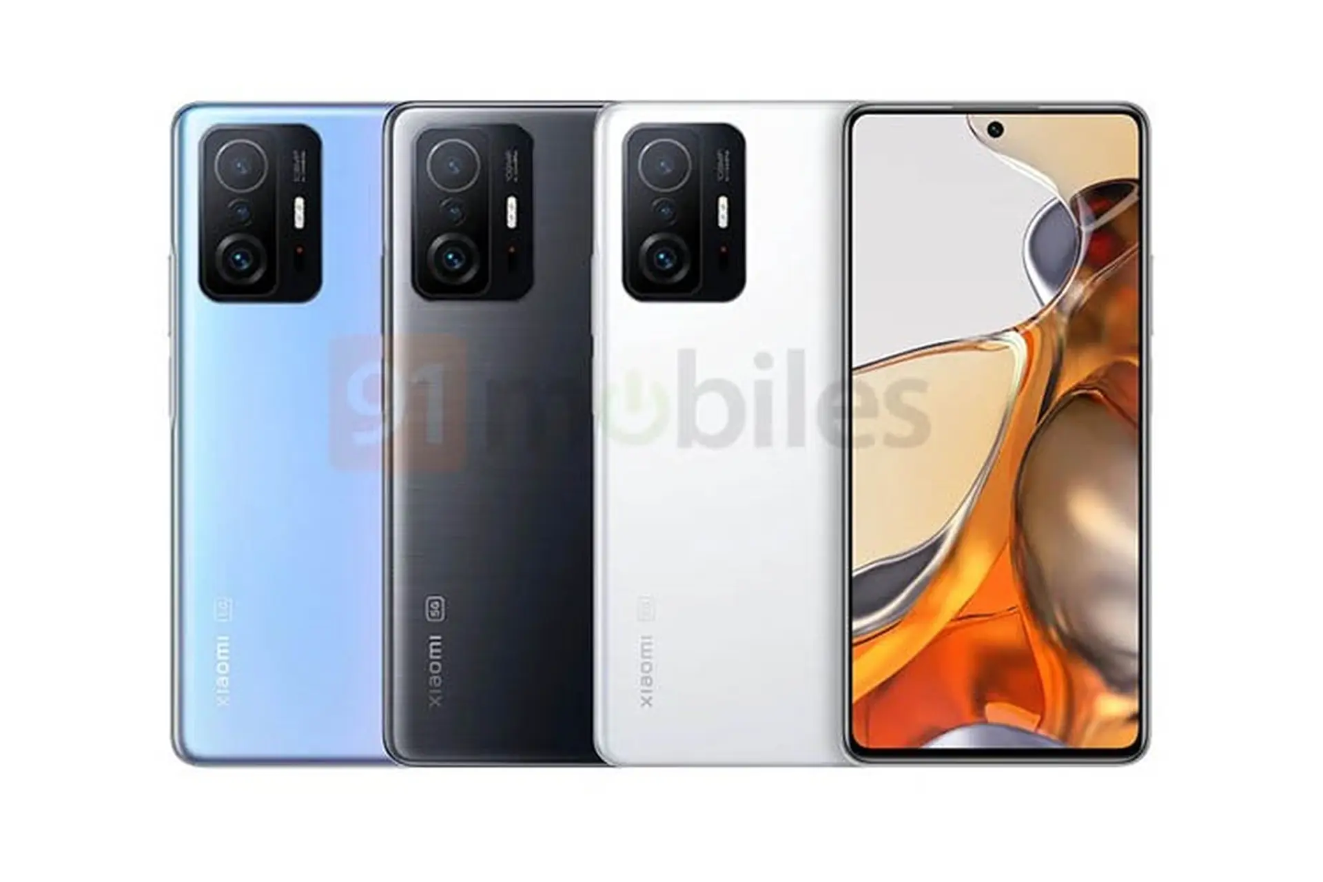 Xiaomi 11T series lộ ảnh render sắc nét kèm cấu hình chi tiết