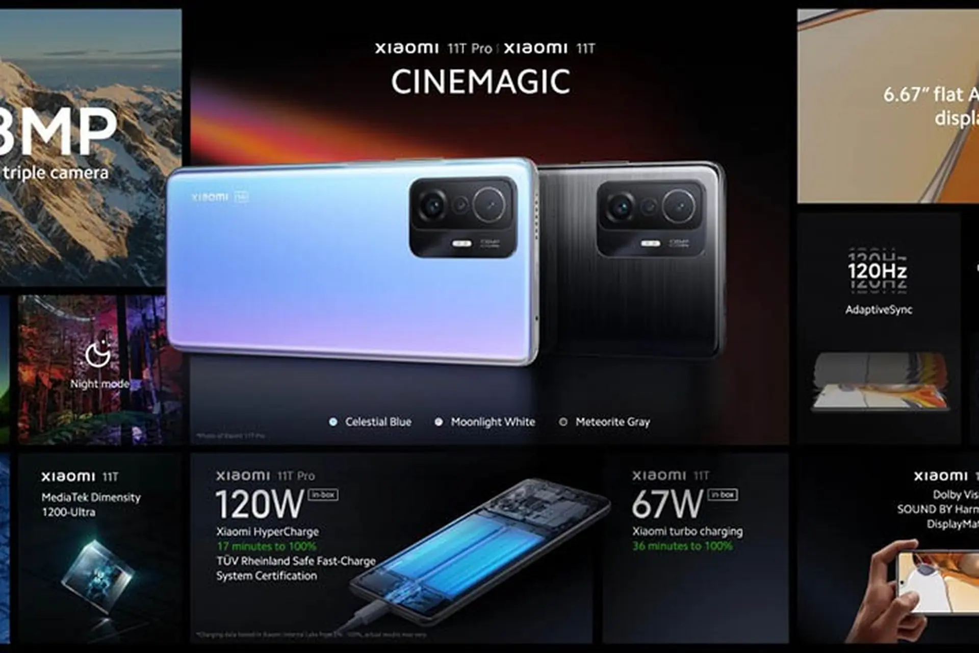 Bộ đôi Xiaomi 11T và Xiaomi 11T Pro mới ra mắt có gì hấp dẫn người dùng?