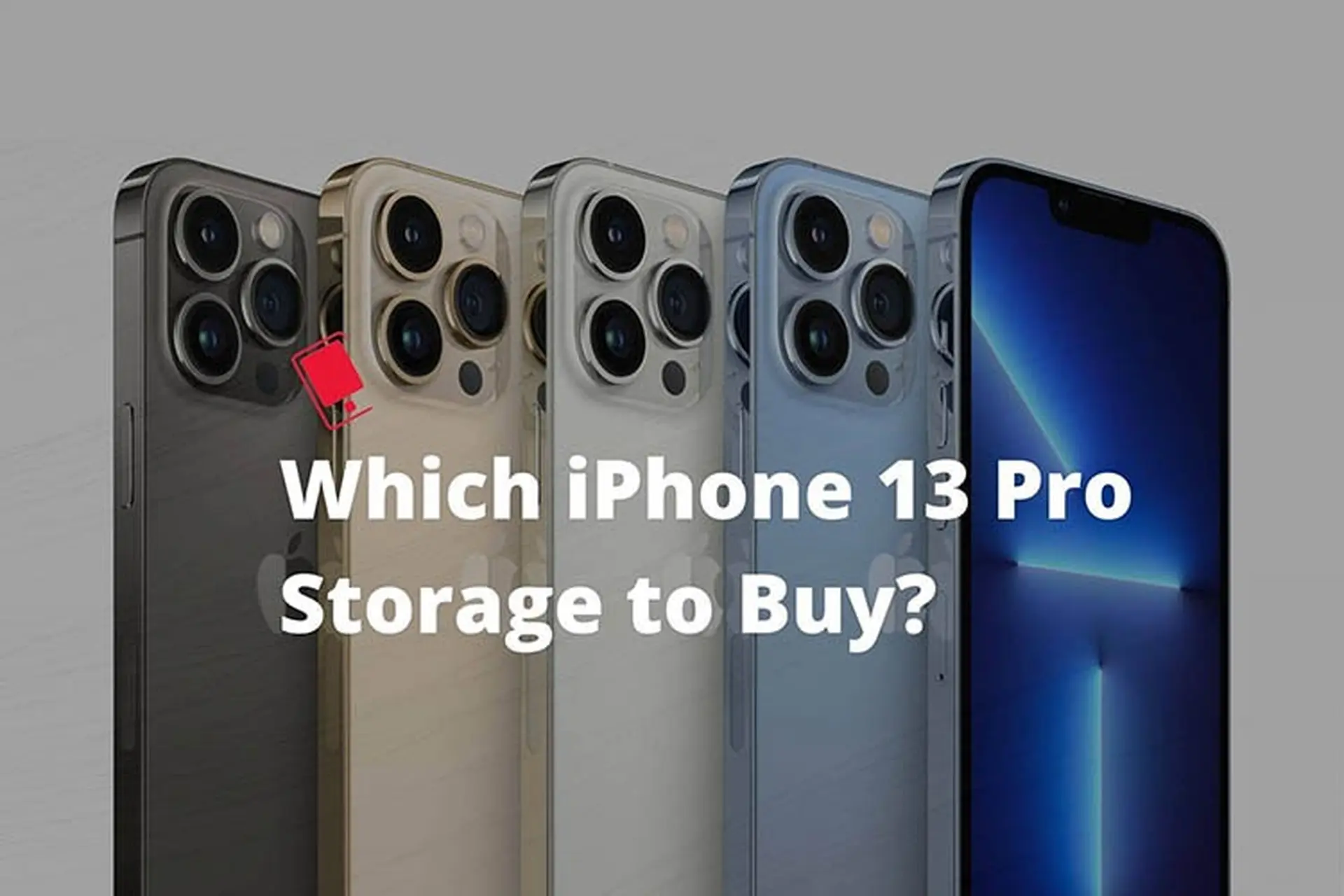 Nên mua tùy chọn bộ nhớ nào của iPhone 13 Pro/iPhone 13 Pro Max?