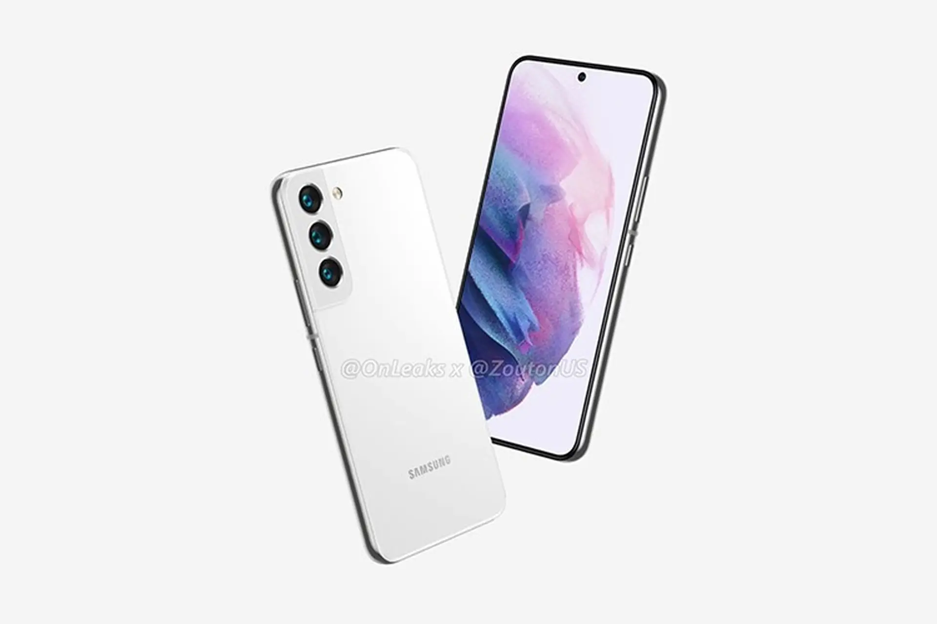 Hình ảnh render đầu tiên của Samsung Galaxy S22 chính thức lộ diện