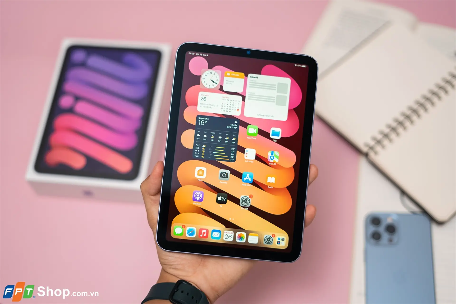 Trên tay và đánh giá nhanh iPad mini 6: Thiết kế hiện đại, cấu hình cực kì mạnh mẽ, pin tốt