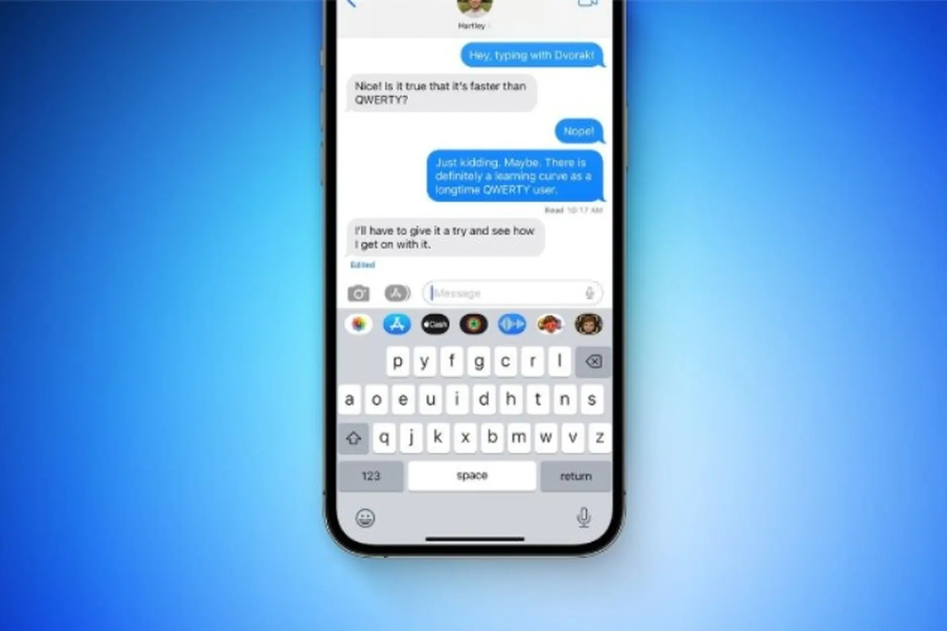iOS 16 có tùy chọn bàn phím hoàn toàn mới cho iPhone