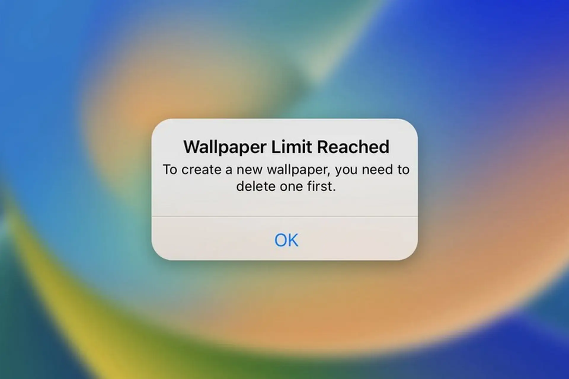 iOS 16 giới hạn số lượng màn hình khóa nhất định