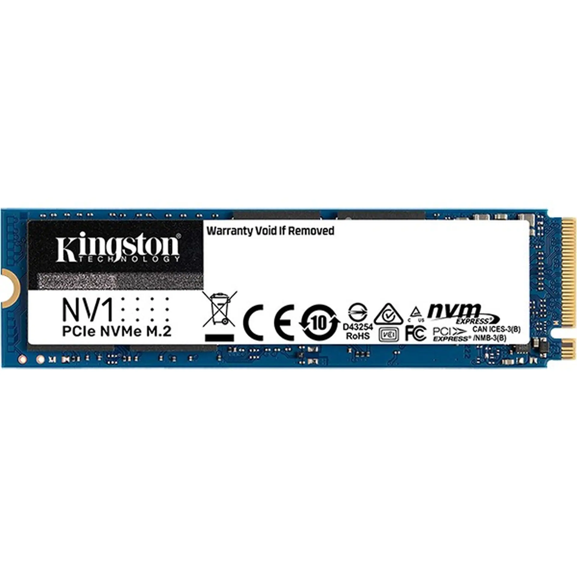 Ổ cứng SSD Kingston 250 GB M.2 PCIe - Đọc 2100MB/s, Ghi 1100MB/s (SNVS/250G)