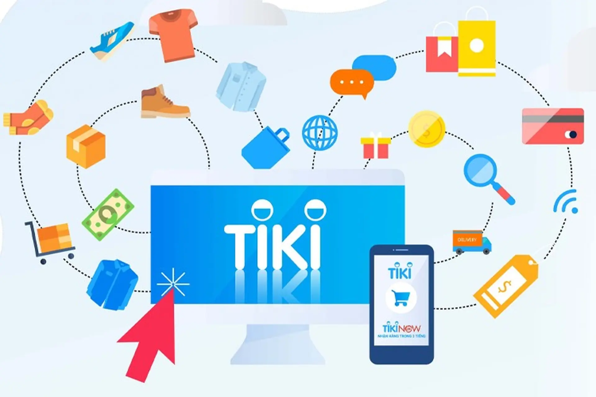 Cách bật, tắt thông báo ứng dụng Tiki trên điện thoại