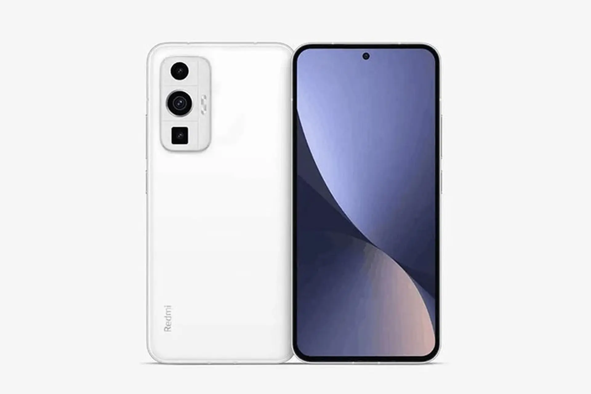 Xiaomi Redmi K60 lộ ảnh render sắc nét, xác nhận có màn hình đục lỗ