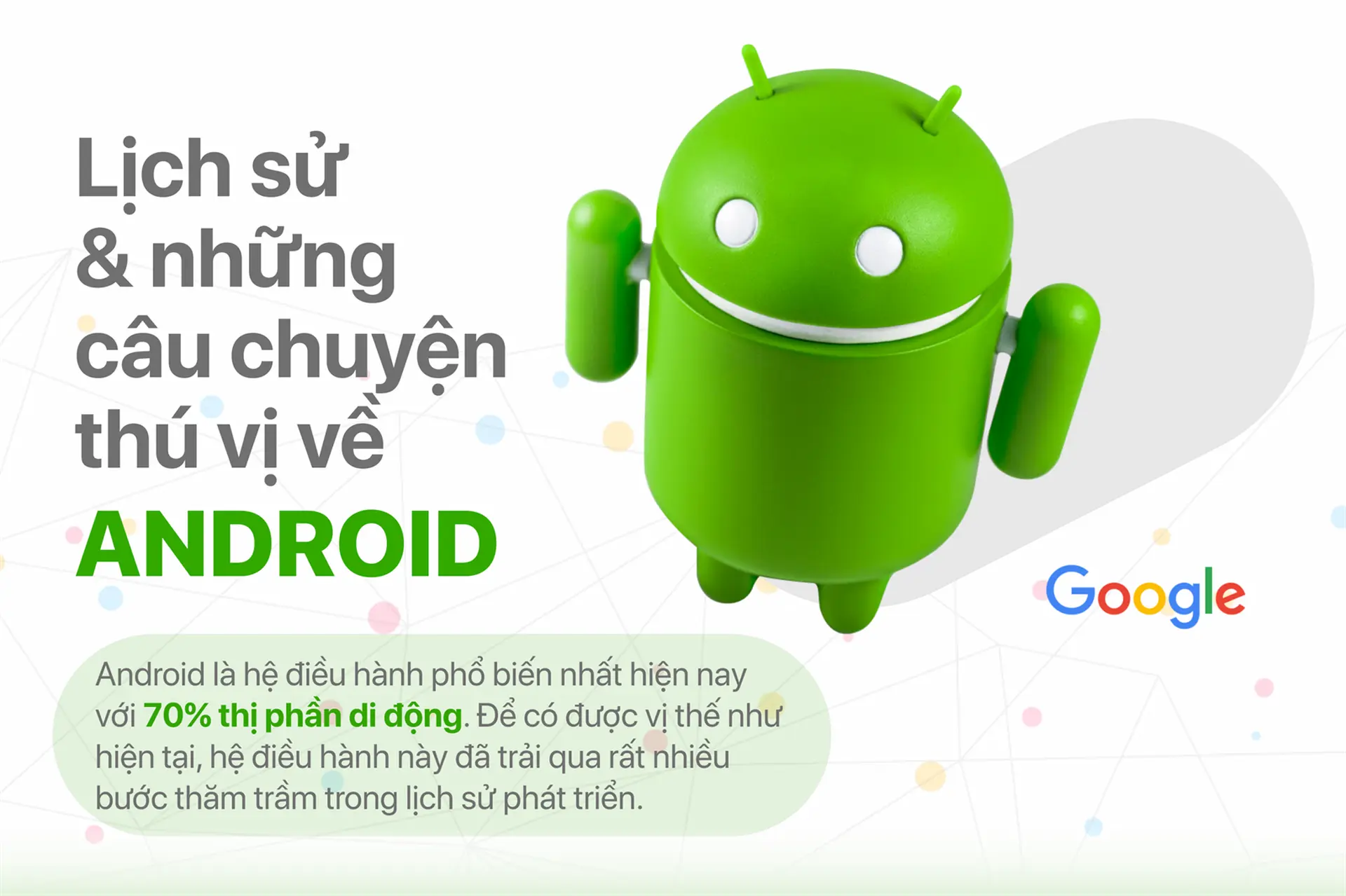 Hệ điều hành Android là gì? Lịch sử và những câu chuyện thú vị về Android