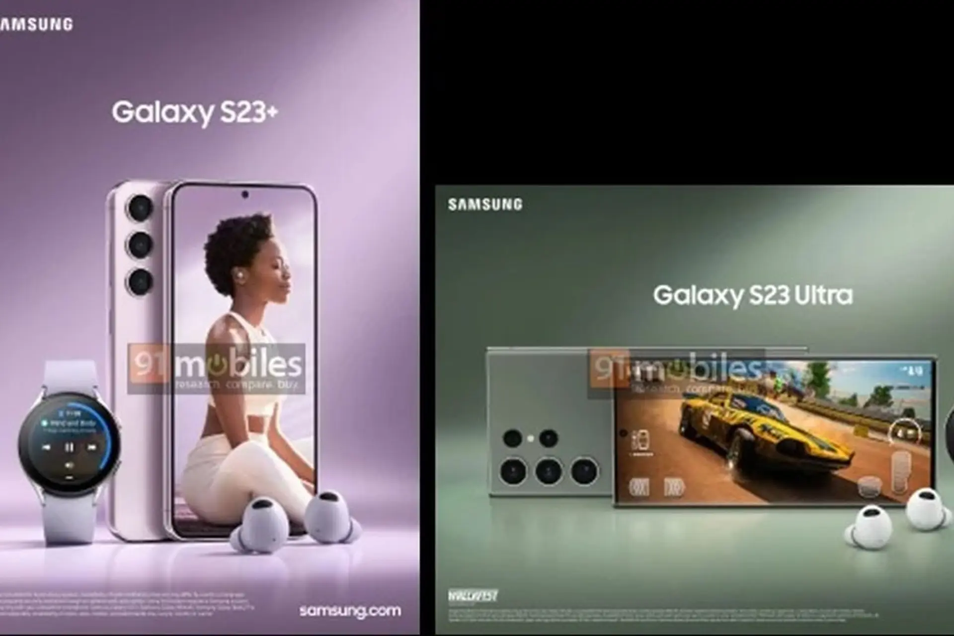 Hé lộ thiết kế chính thức của dòng Samsung Galaxy S23