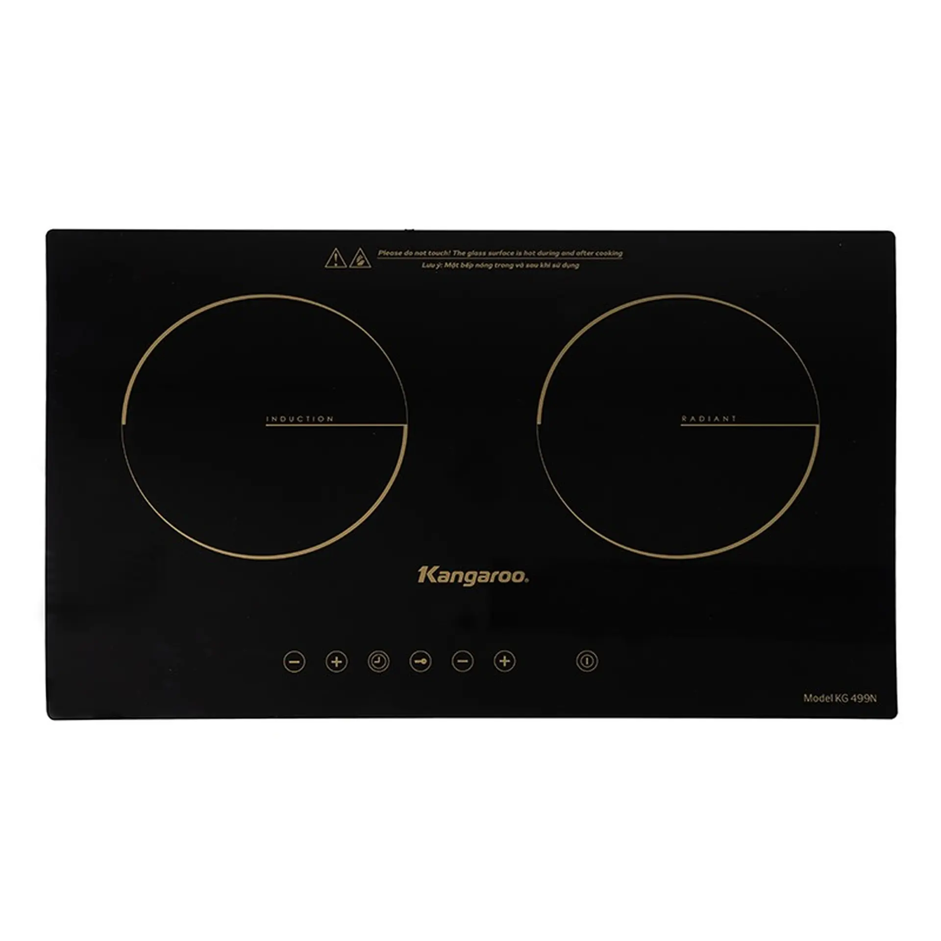 Bếp đôi hồng ngoại điện từ Kangaroo KG499N