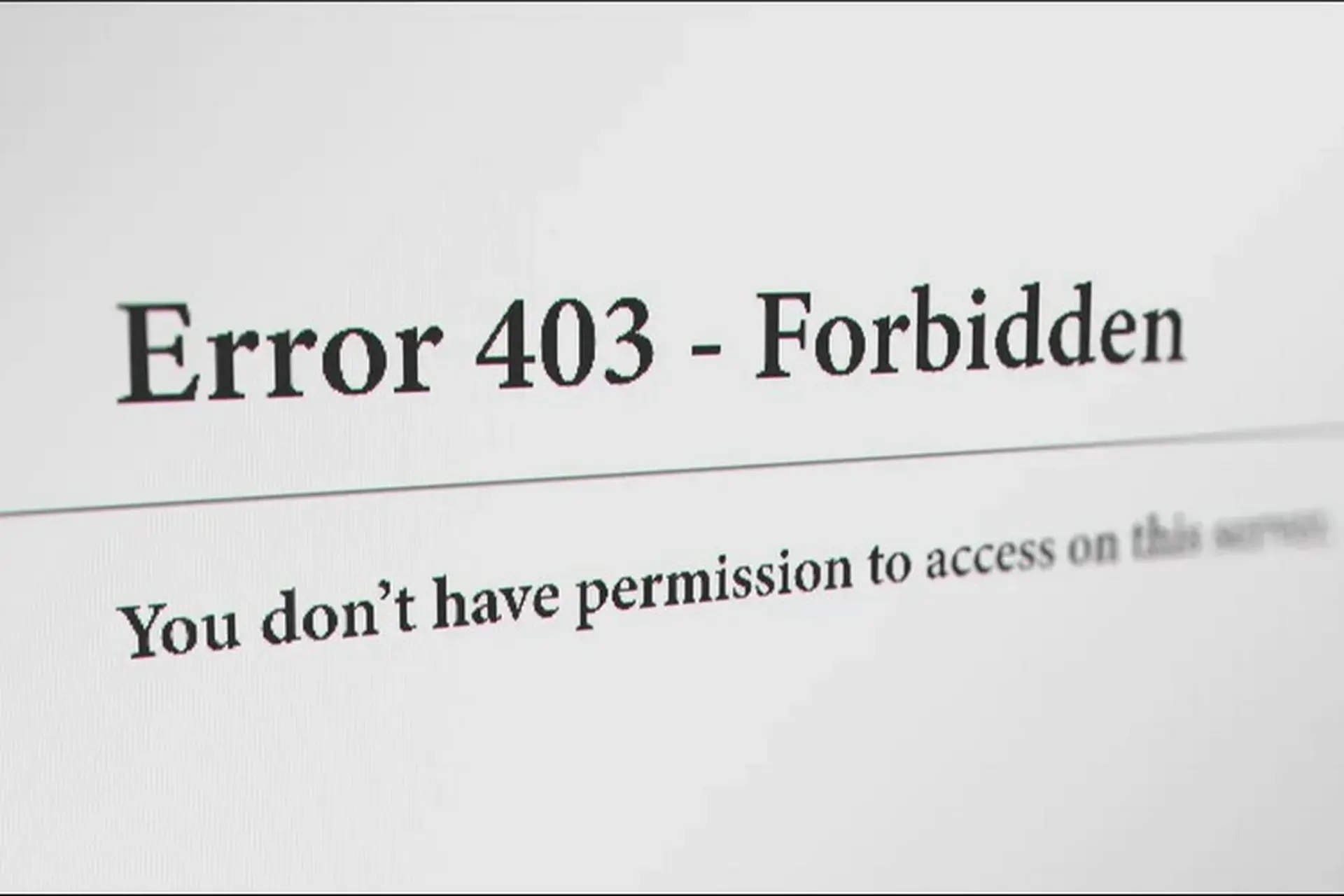 403 Forbidden là lỗi gì? Hướng dẫn sửa lỗi 403 Forbidden