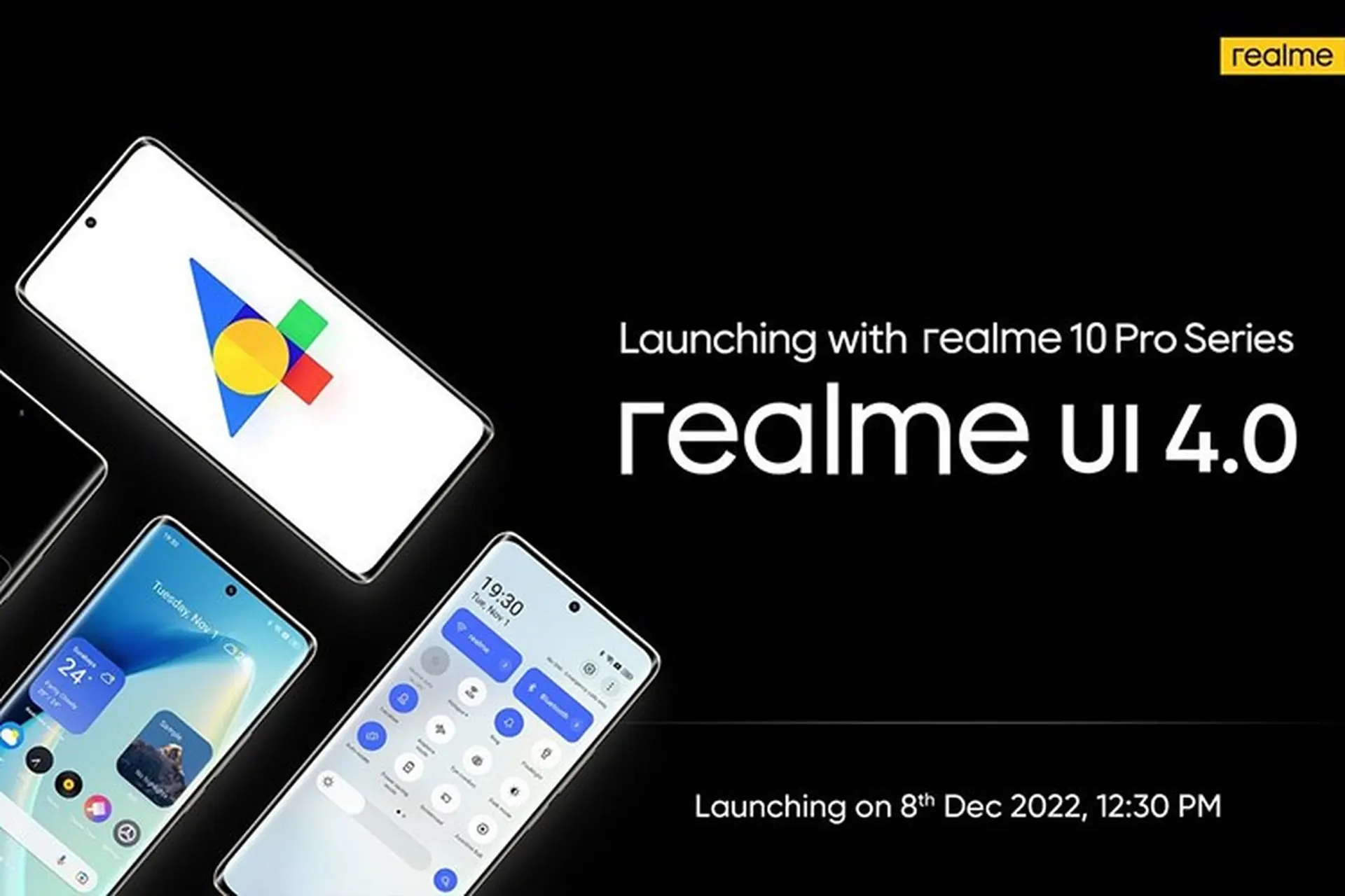 Realme UI 4.0 sẽ được ra mắt trên toàn cầu cùng với dòng Realme 10 Pro
