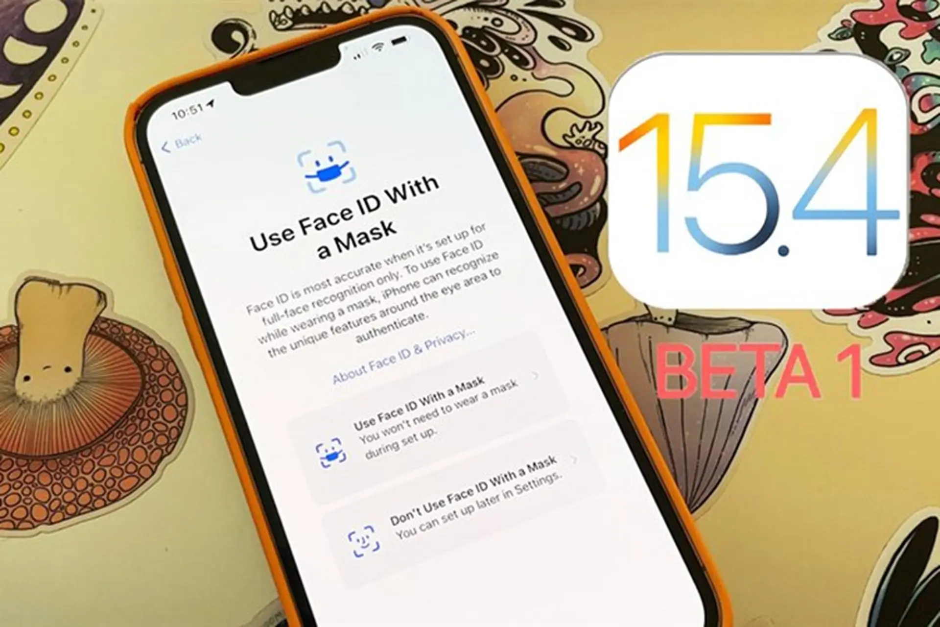 Đã có iOS/iPadOS 15.4 public beta 1: Universal Control, Face ID hỗ trợ mở khóa khi đeo khẩu trang,...