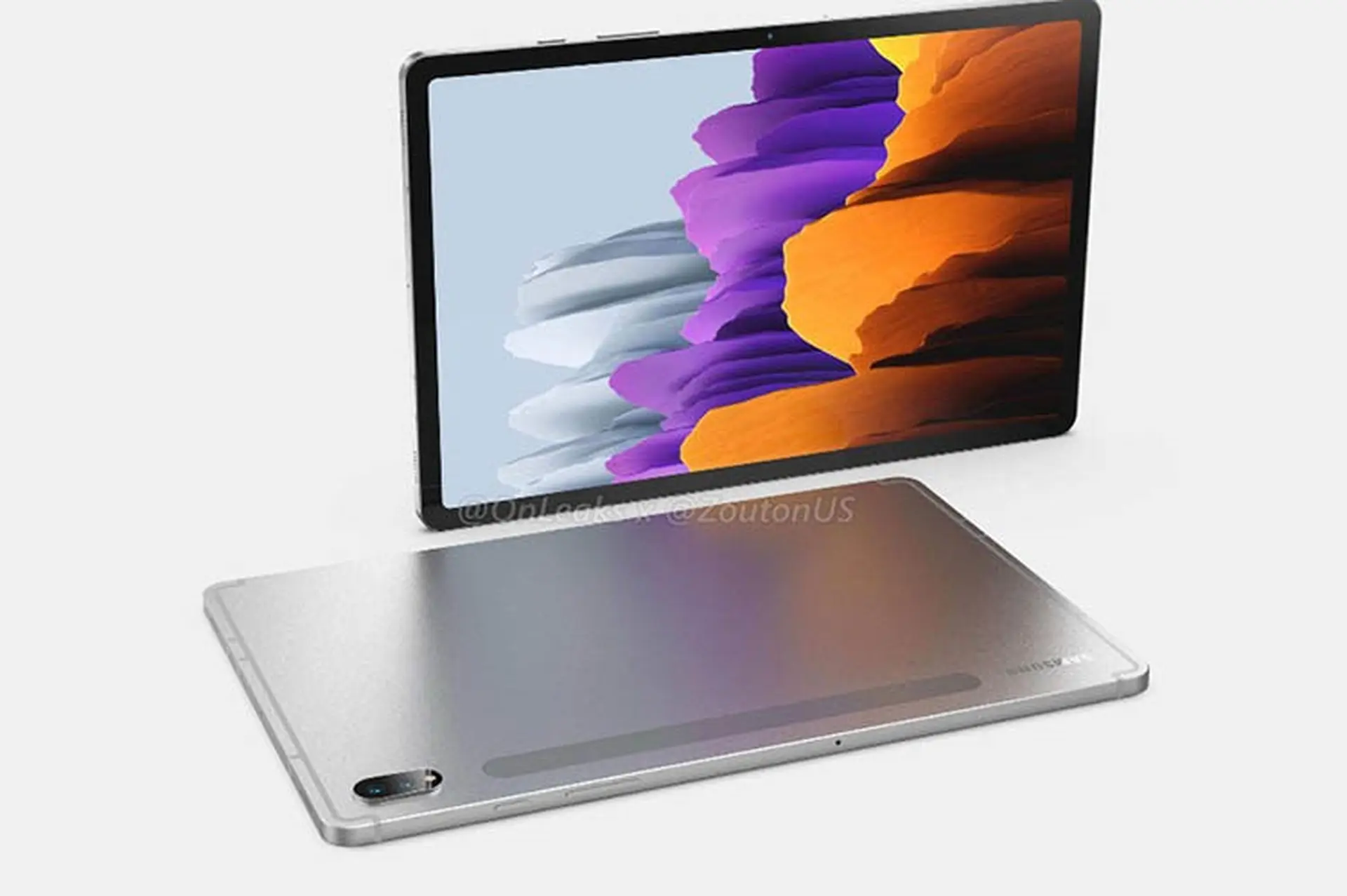 Hình ảnh thực tế dòng Samsung Galaxy Tab S8 được tiết lộ trong rò rỉ mới
