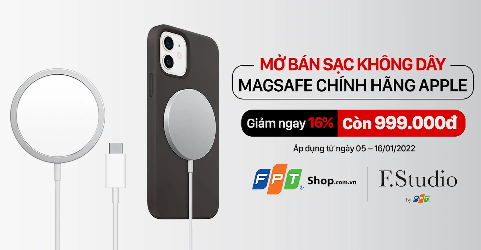 Sau 1 năm chờ đợi, sạc Magsafe chính hãng đầu tiên tại Việt Nam đã lên kệ FPT Shop