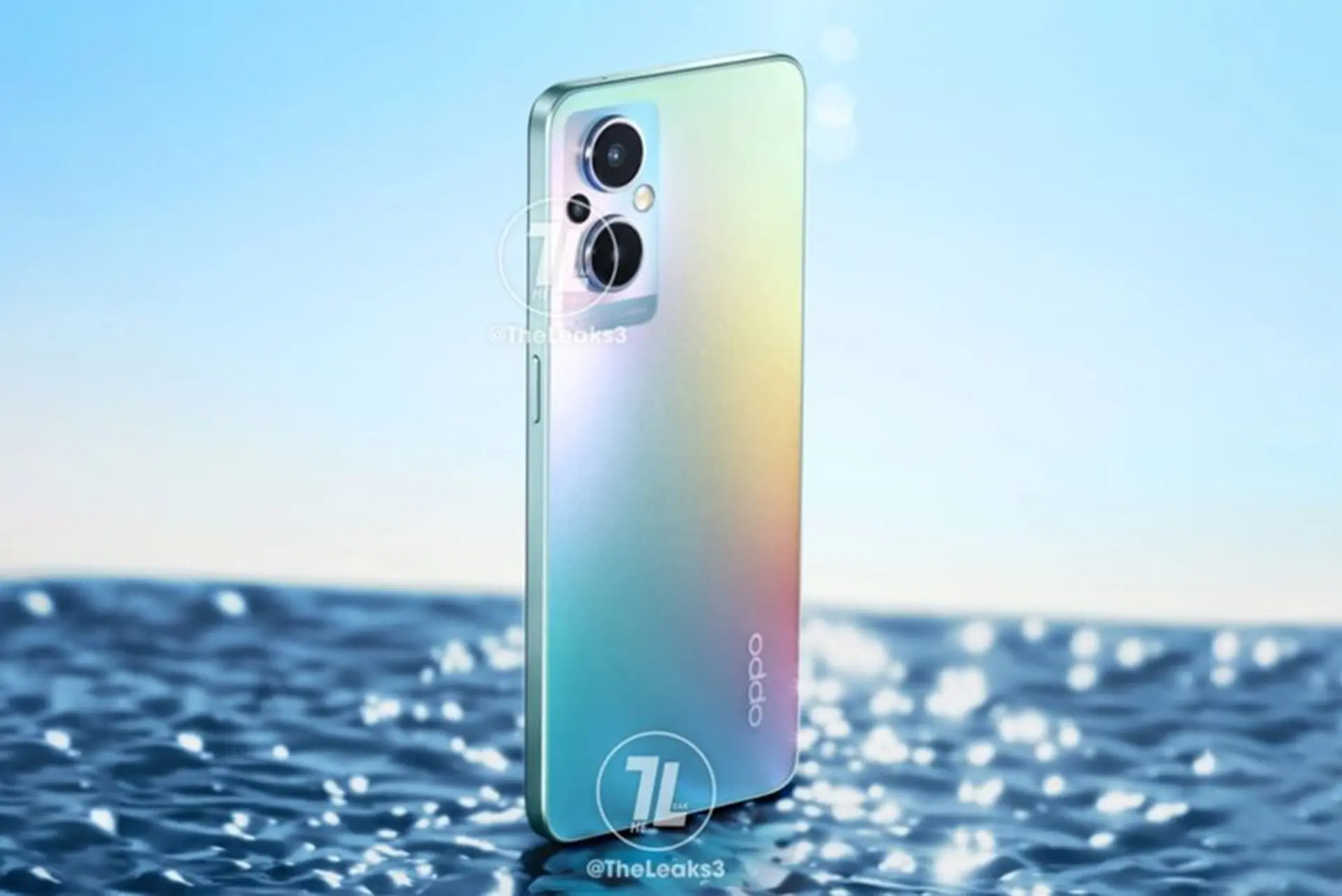 Thiết kế OPPO Reno7 Z lộ diện qua ảnh render rò rỉ, có thể ra mắt vào tháng sau
