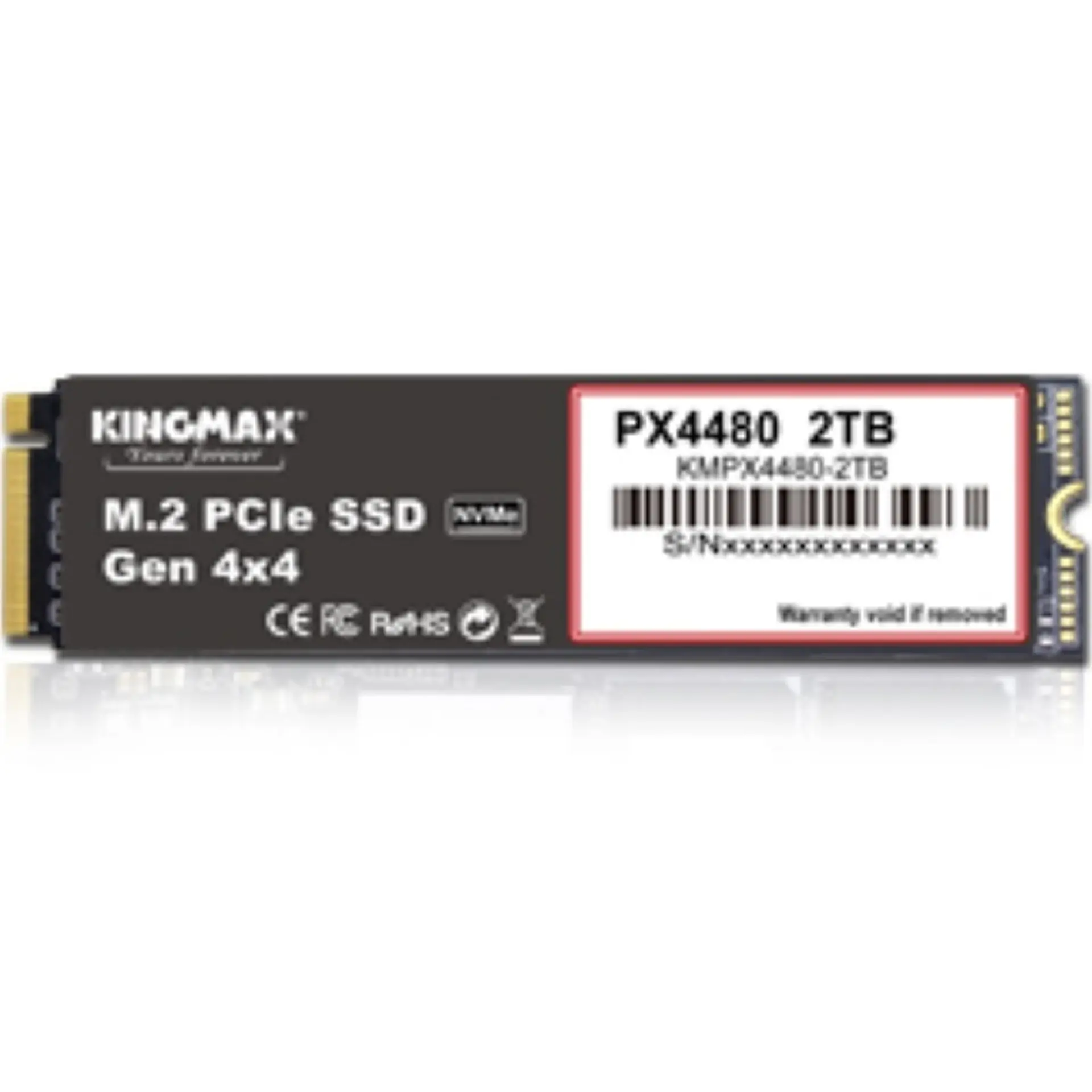 SSD Kingmax 1 TB M.2 NVMe - Đọc: 3000 MB/s - Ghi: 1600 MB/s