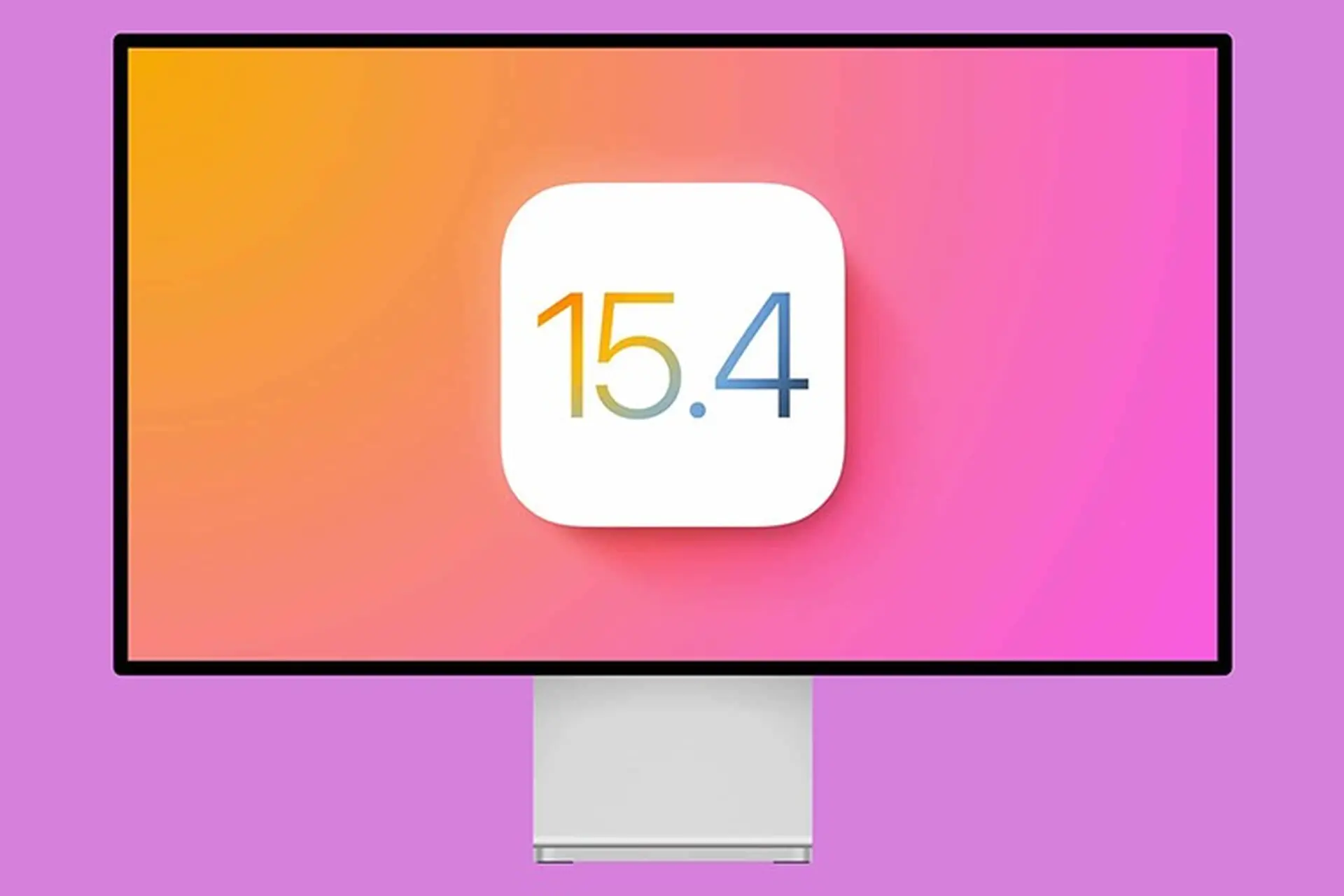 Apple Studio Display chạy phiên bản đầy đủ của iOS 15.4