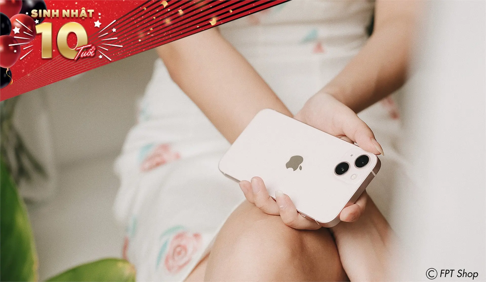 Mừng sinh nhật 10 tuổi, FPT Shop giảm đến 6,5 triệu, nhân đôi bảo hành cho iPhone 13 Series