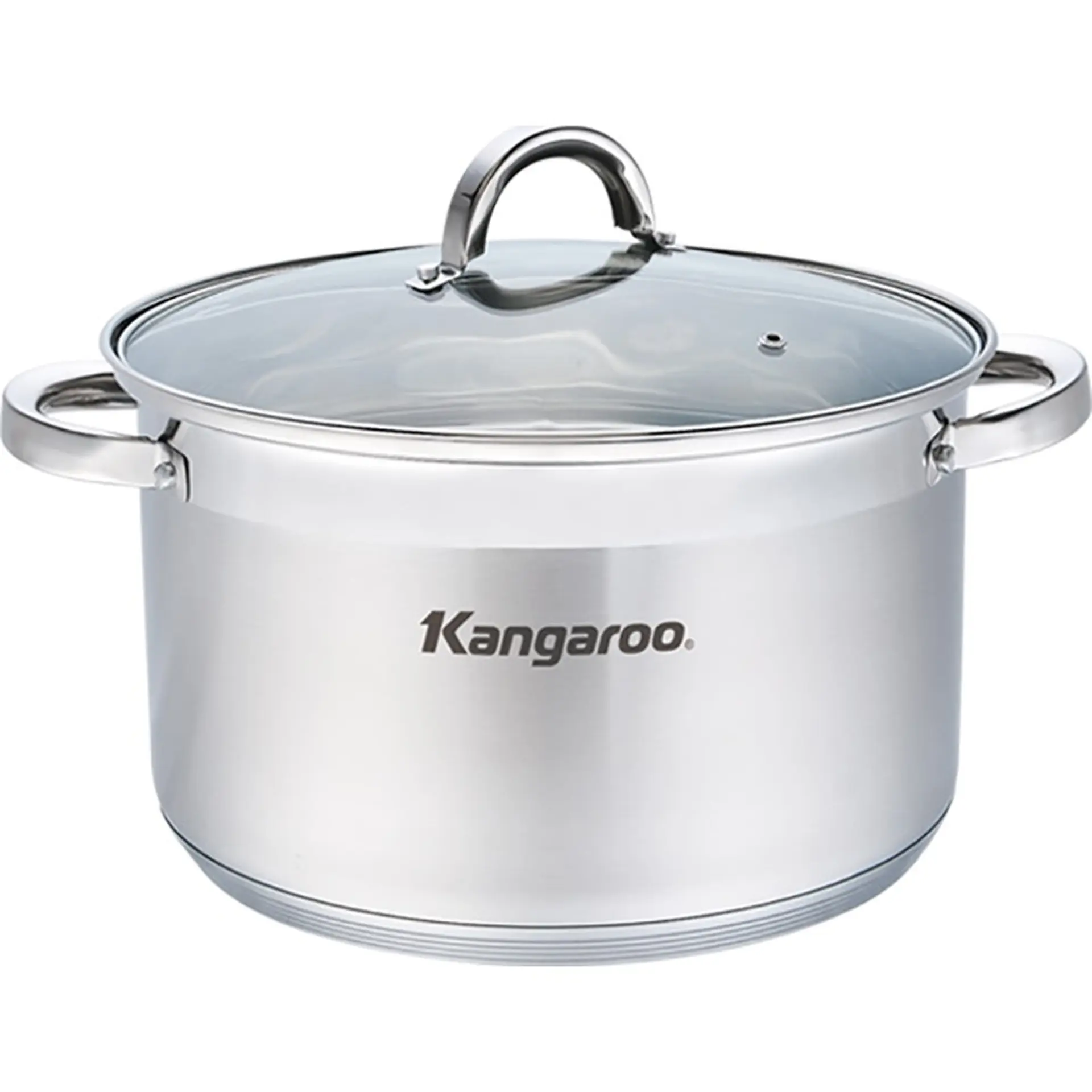 Nồi inox đơn Kangaroo size 22 KG876M