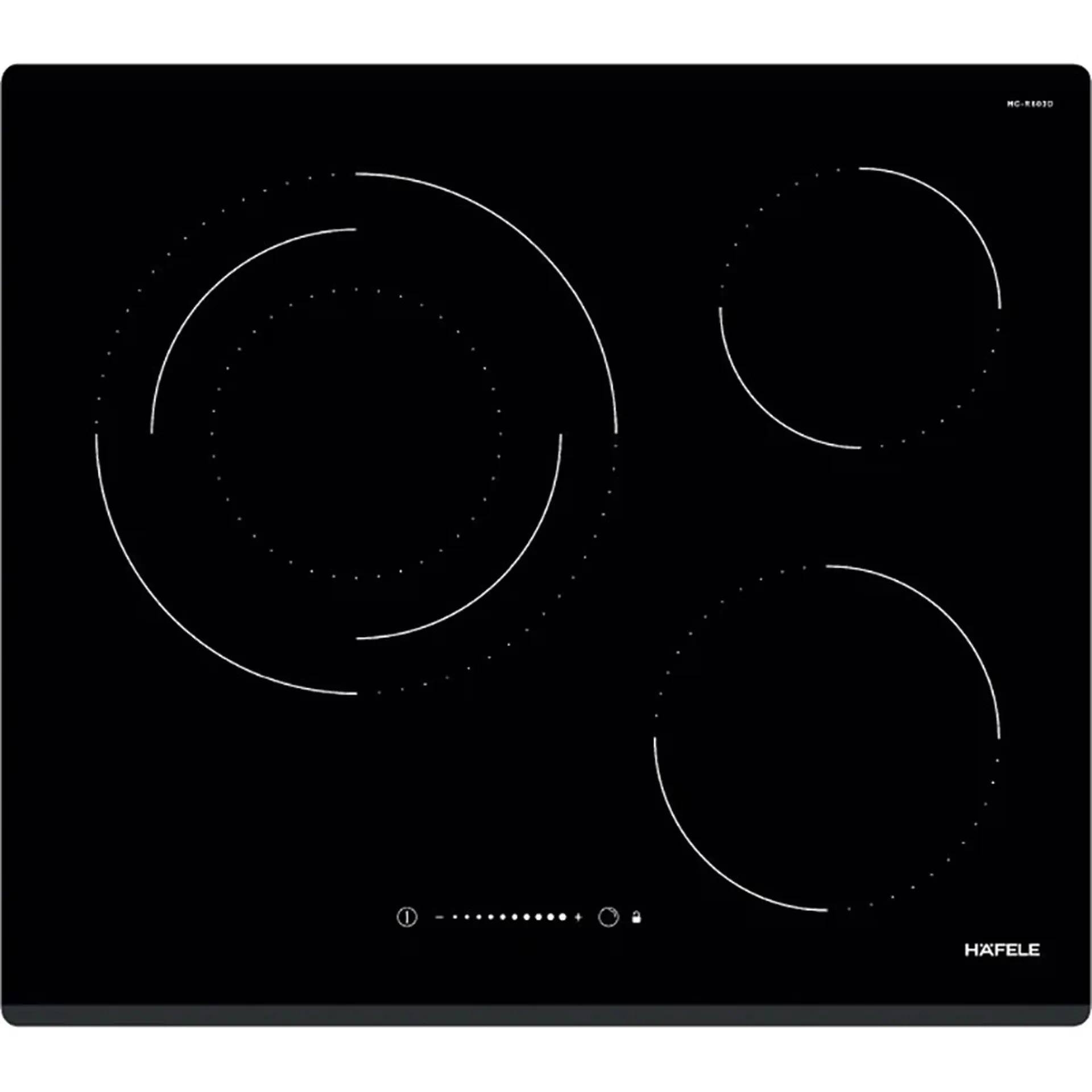 Bếp hồng ngoại 3 vùng nấu lắp âm Hafele HC-R603D (536.01.901)