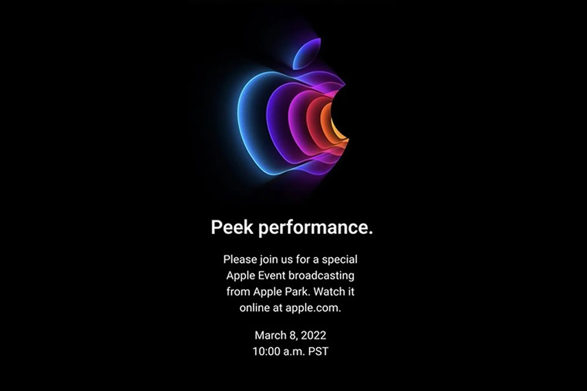 Apple chính thức công bố sự kiện “Peek performance” vào ngày 8/3