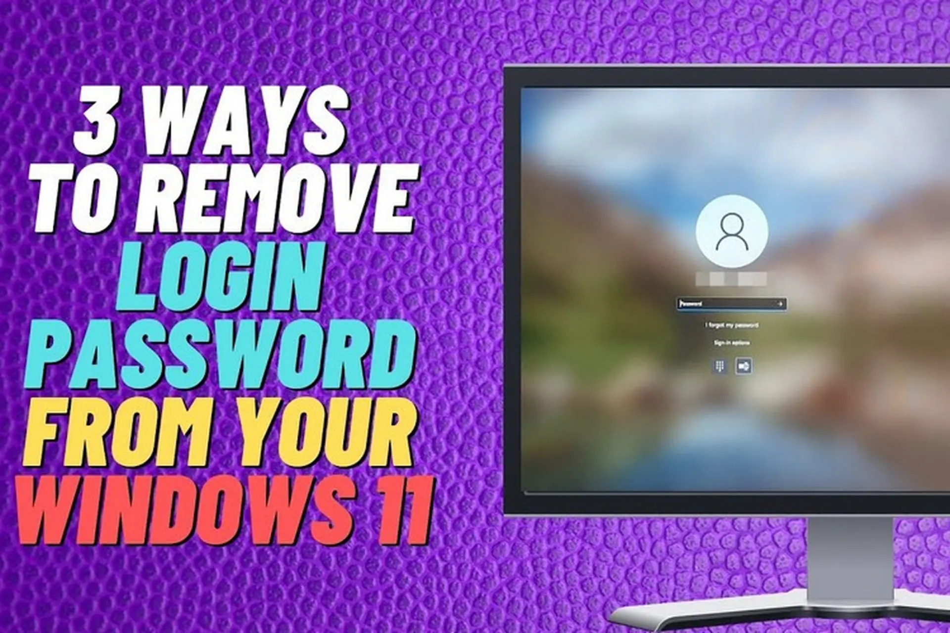 Cách hay giúp bạn tắt, xóa mật khẩu đăng nhập máy tính Windows 11