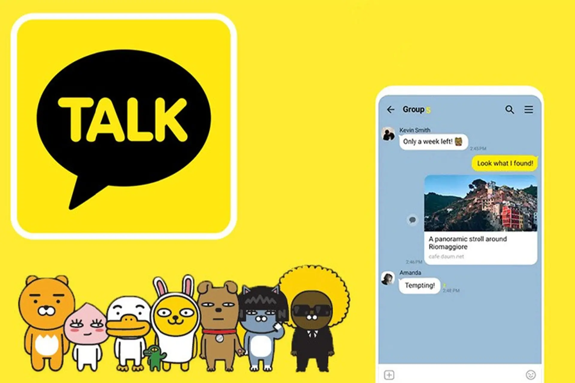 quảng cáo kakaotalk