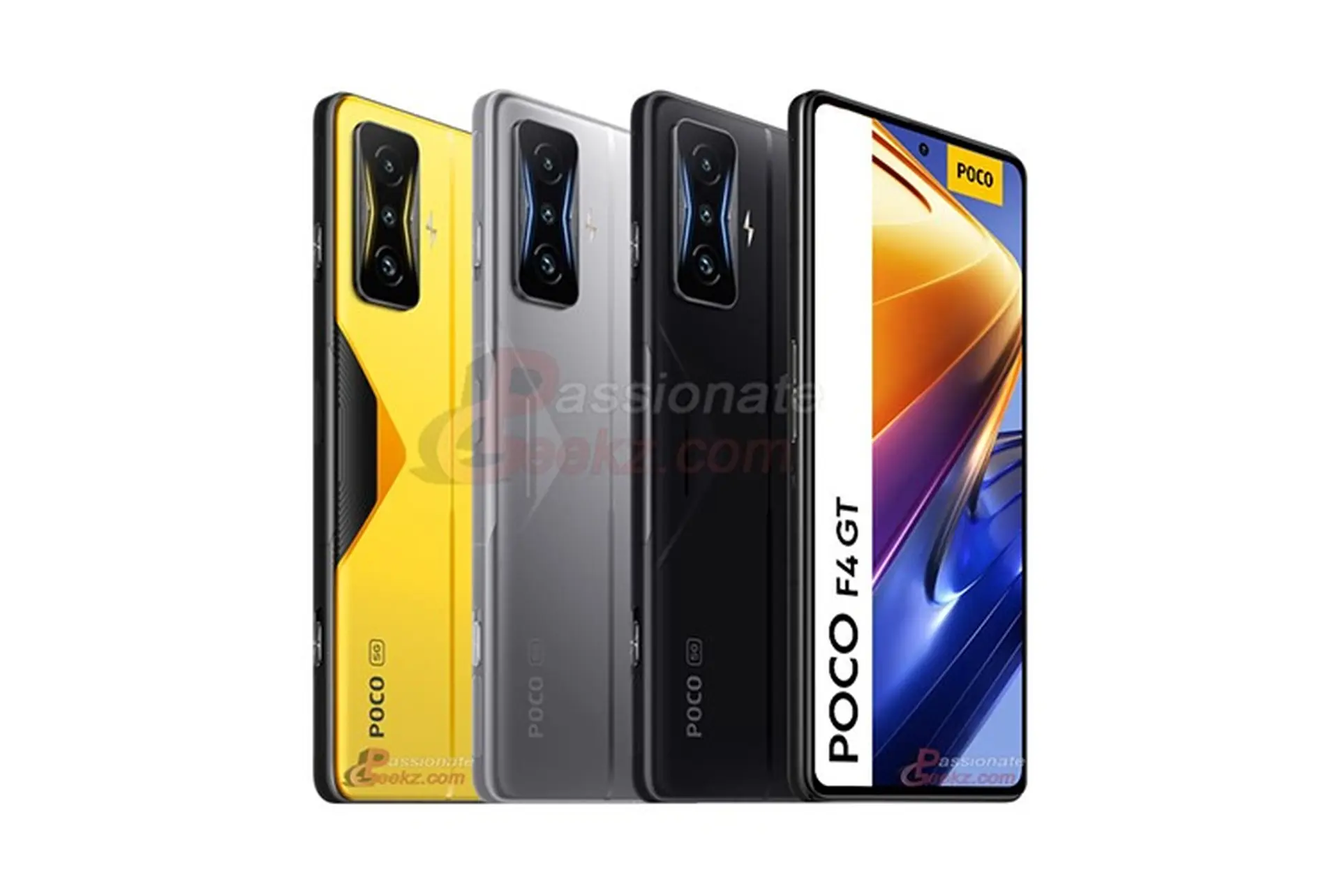 Xiaomi POCO F4 GT lộ ảnh render kèm các phiên bản màu sắc
