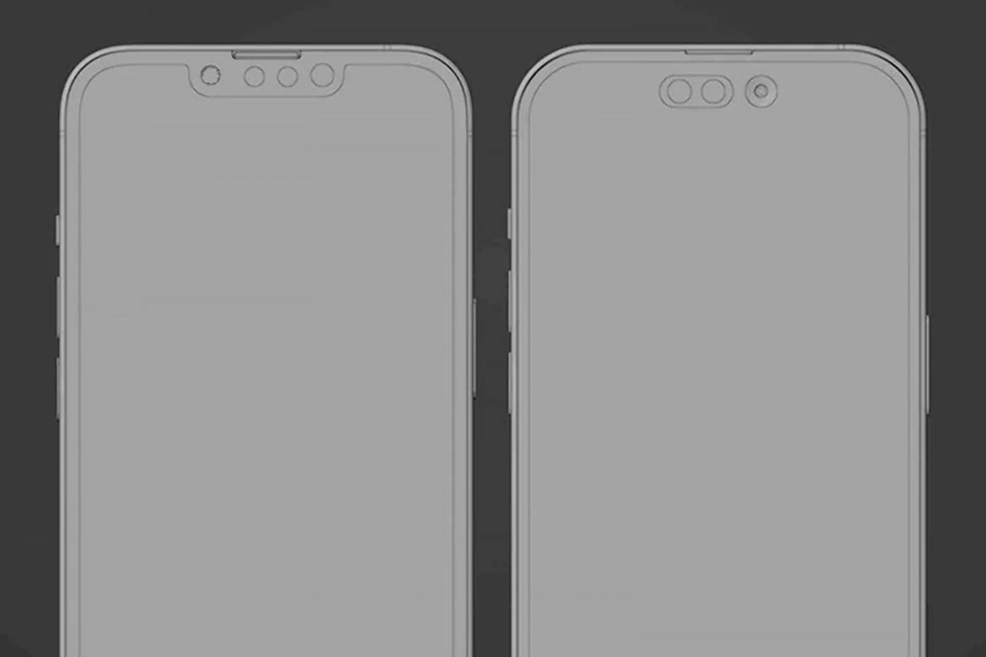 Rò rỉ hình ảnh cho thấy viền trên iPhone 14 Pro sẽ hẹp hơn thế hệ trước