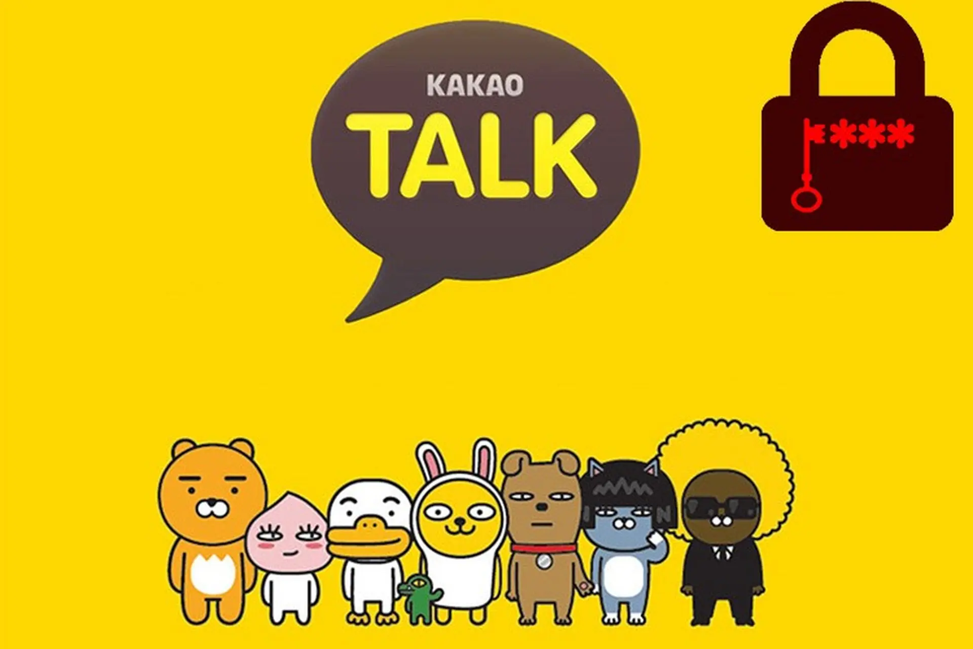 Cách thay đổi mật khẩu tài khoản KakaoTalk