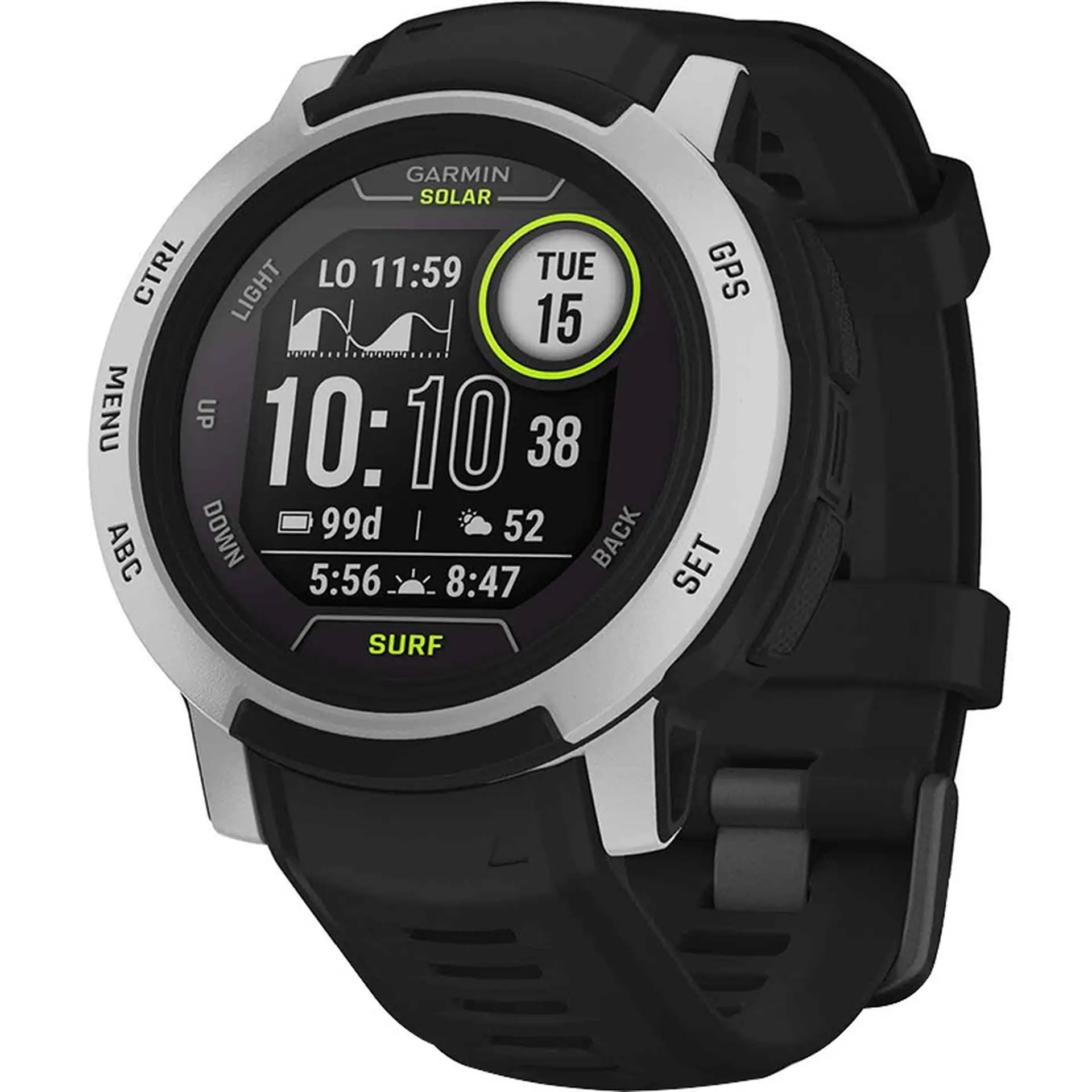 Đồng hồ thông minh Garmin Instinct 2, Phiên bản Lướt sóng