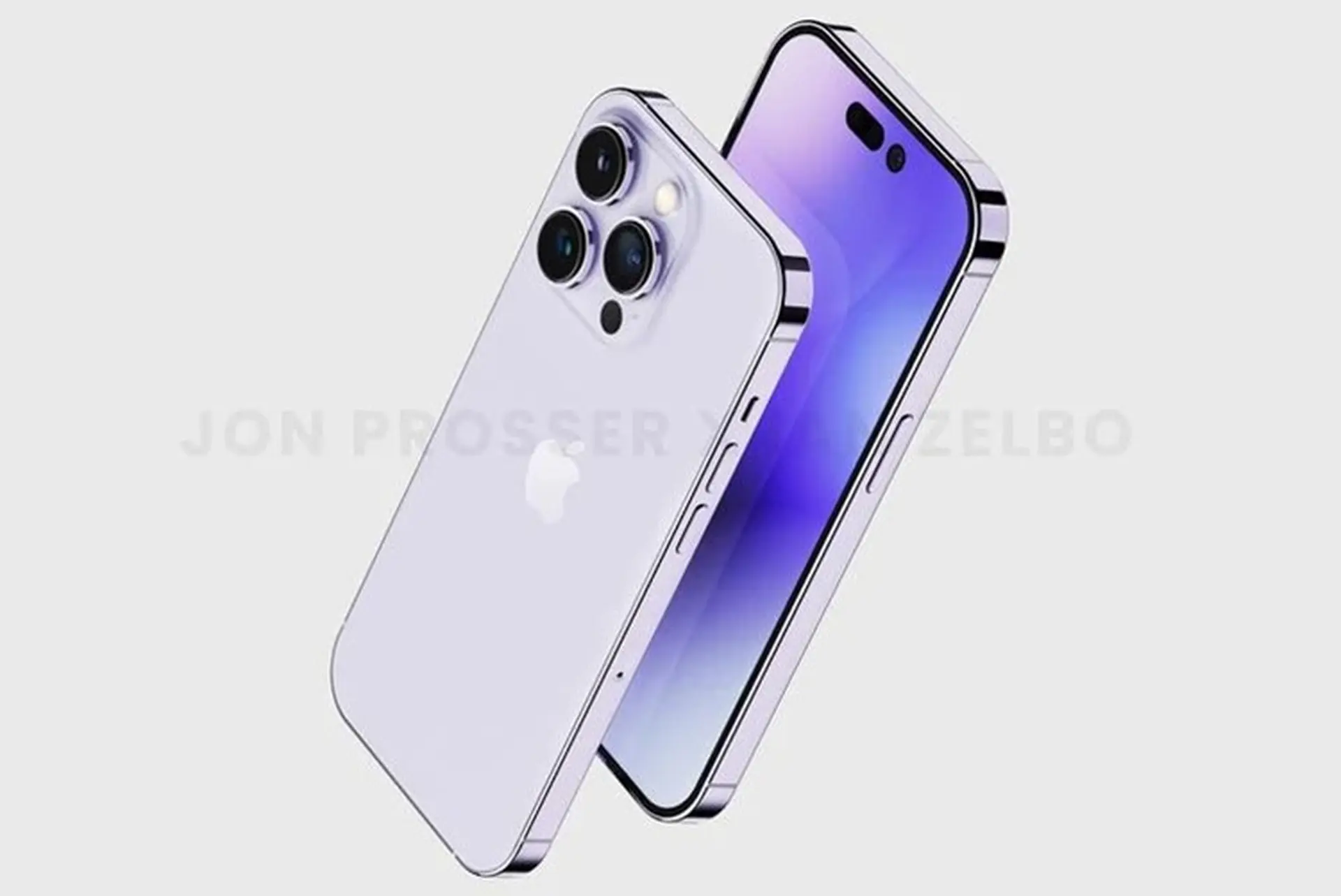 iPhone 14 Pro lộ ảnh render sắc nét với màn hình siêu đẹp
