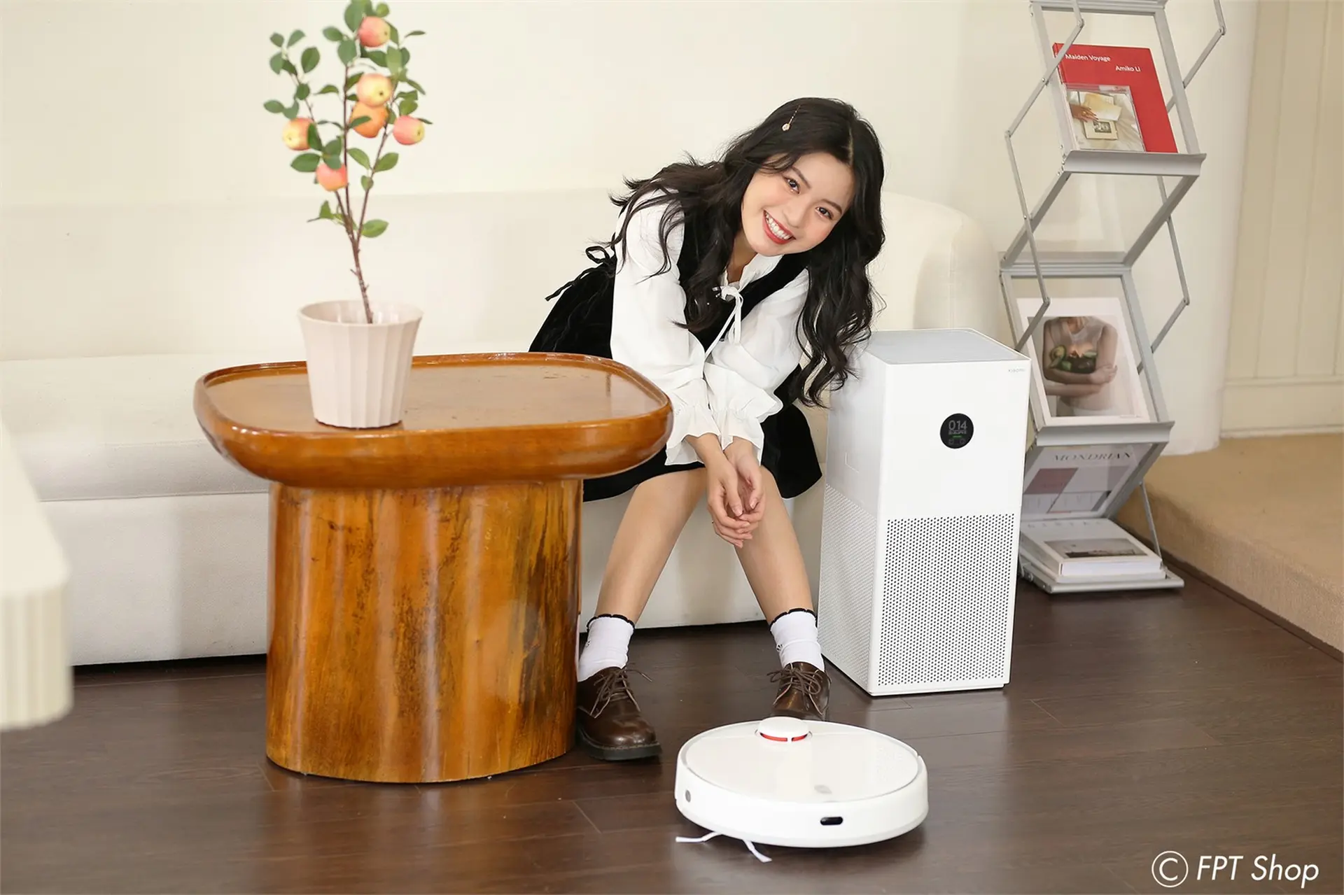 Máy lọc không khí và robot hút bụi Xiaomi đang giảm đến 40% tại FPT Shop