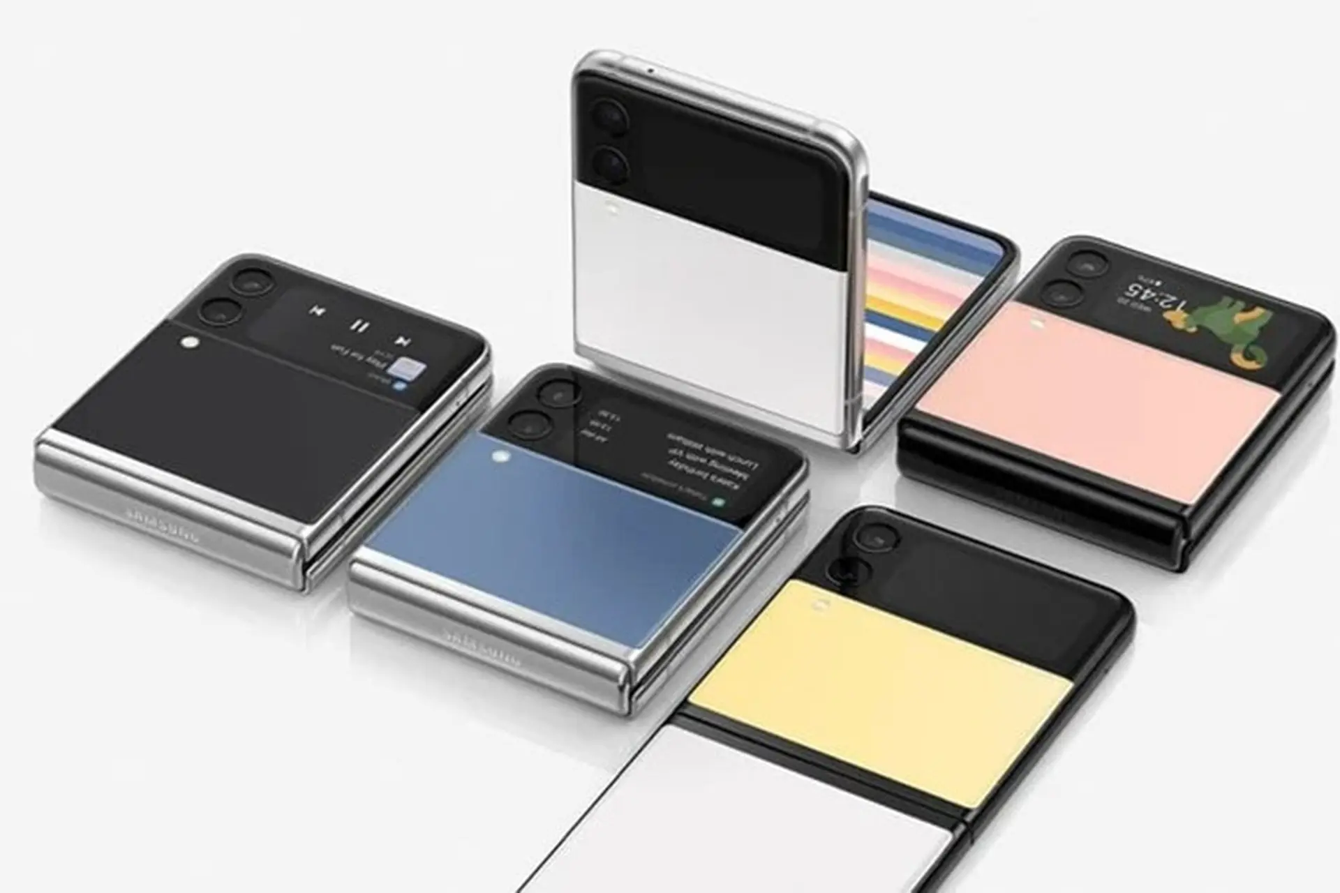 Rò rỉ 9 tùy chọn màu sắc của Samsung Galaxy Z Flip4