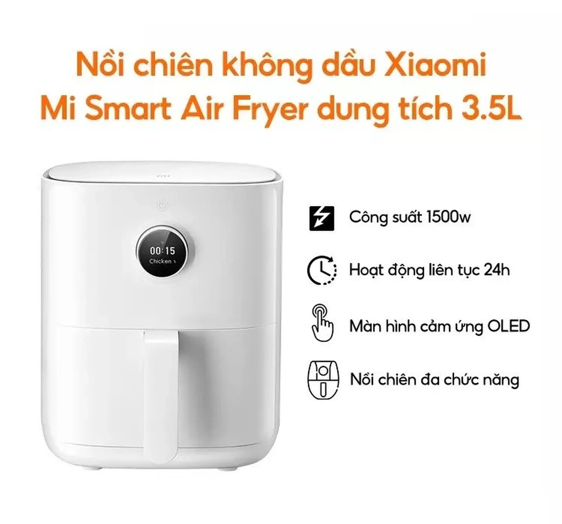 Hướng dẫn kết nối nồi chiên không dầu Xiaomi với app trong lần đầu sử dụng 2023