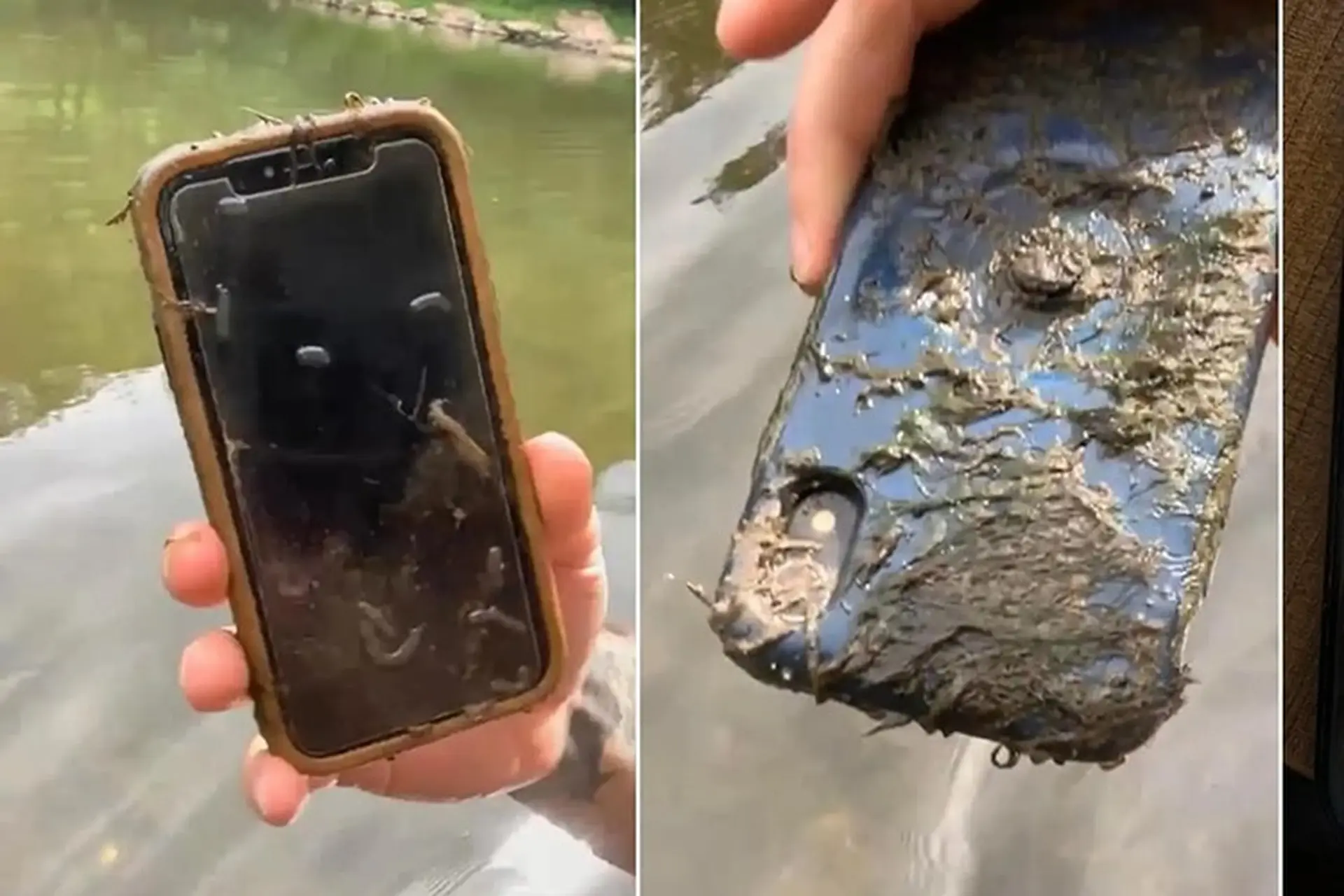 Sau 10 tháng “lặn” dưới dưới, iPhone vẫn sống sót thần kỳ